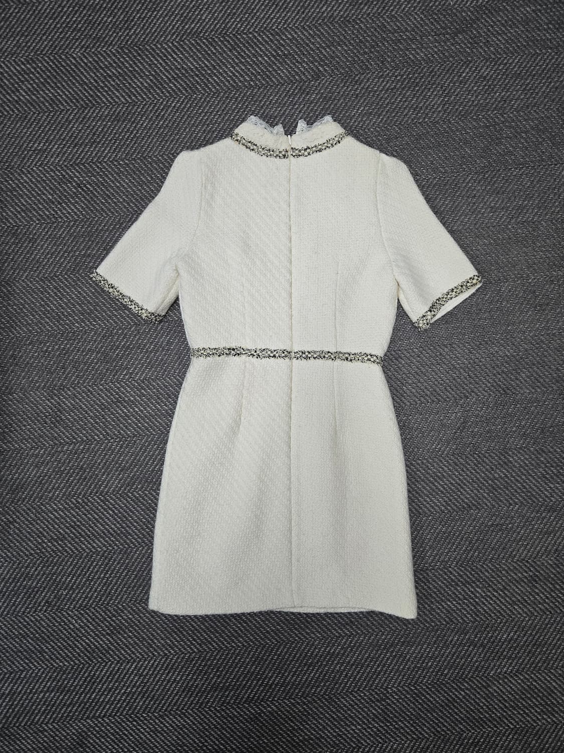 산드로 트위드 미니 원피스 상품이미지3