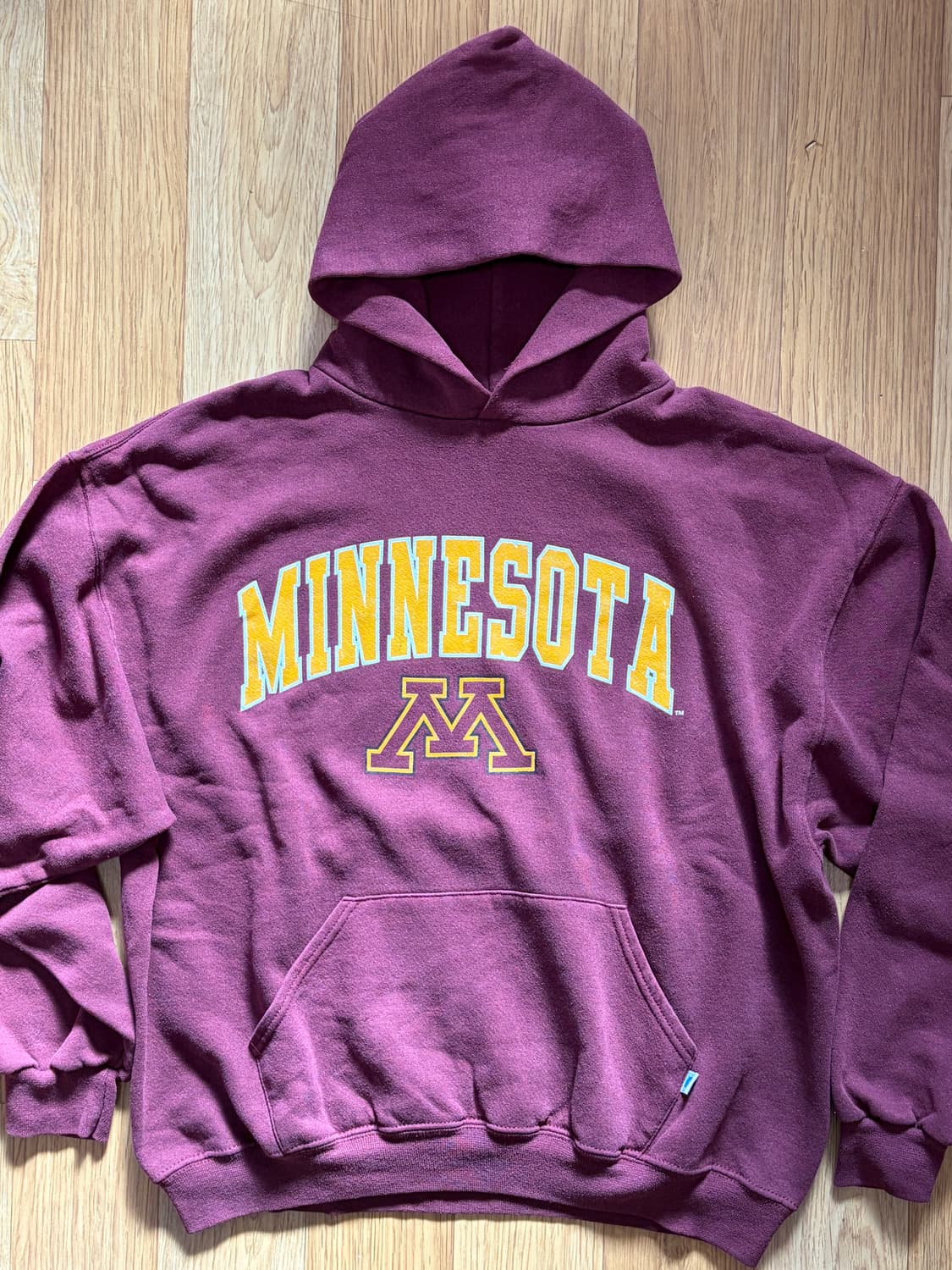 [XL] Russell Burgundy Hoodie 상품이미지1