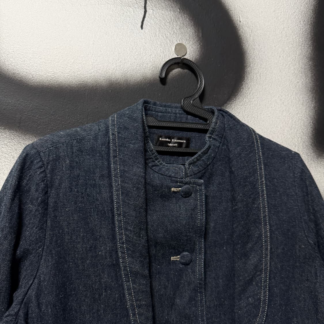 VTG 빈티지 차이나 카라 레이어드 디테일 데님 자켓 상품이미지3