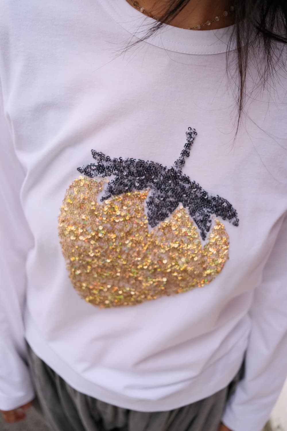 Strawberry sequin long sleeve 상품이미지4