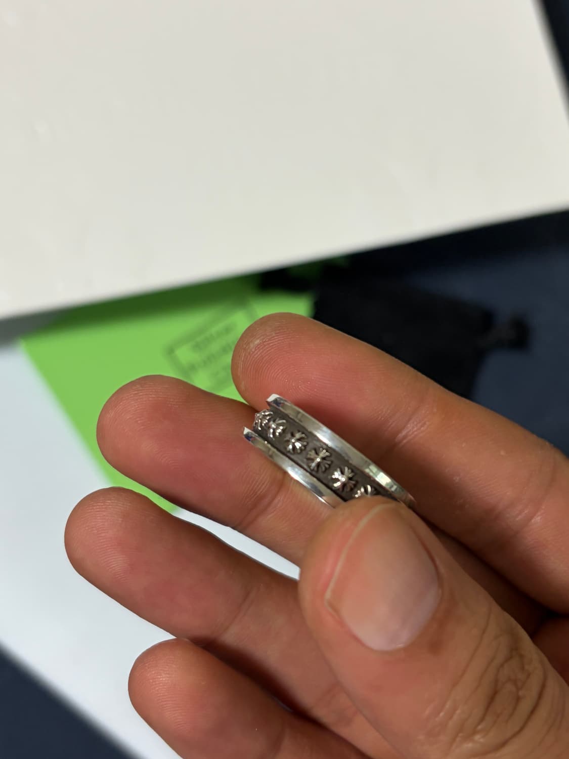 크롬하츠 미니플러스링 us9 상품이미지3