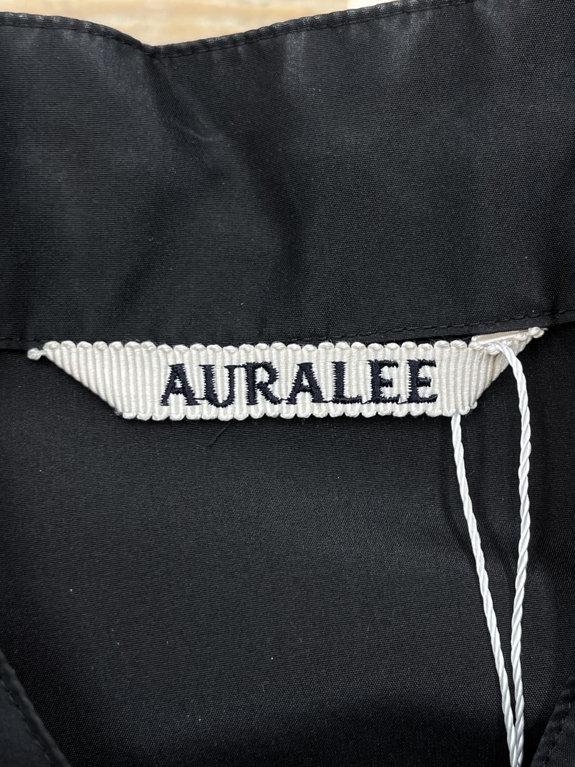 오라리 18f/w 실크 타프타 블루종 상품이미지4