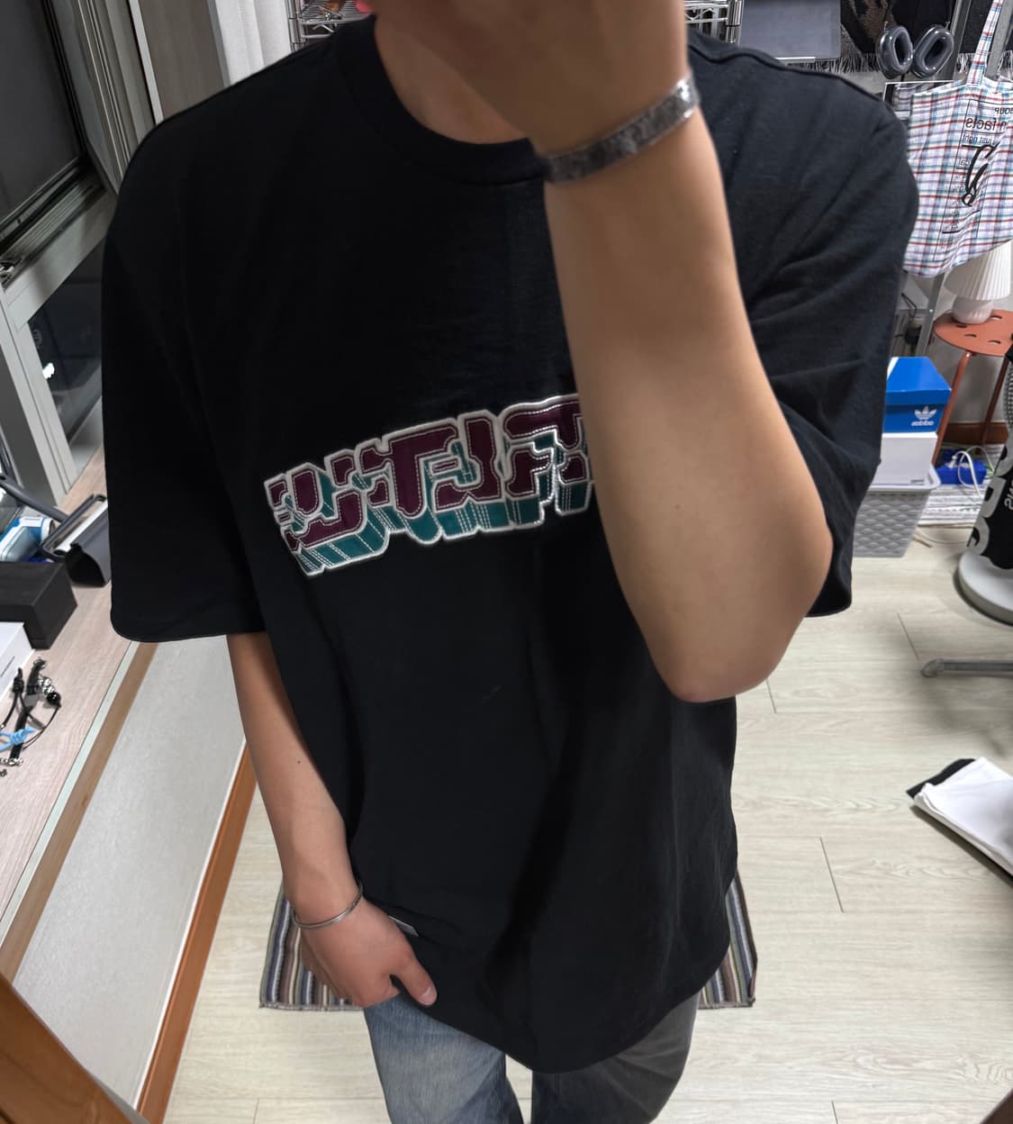 슈프림 블록 아크 반팔 티셔츠 상품이미지2
