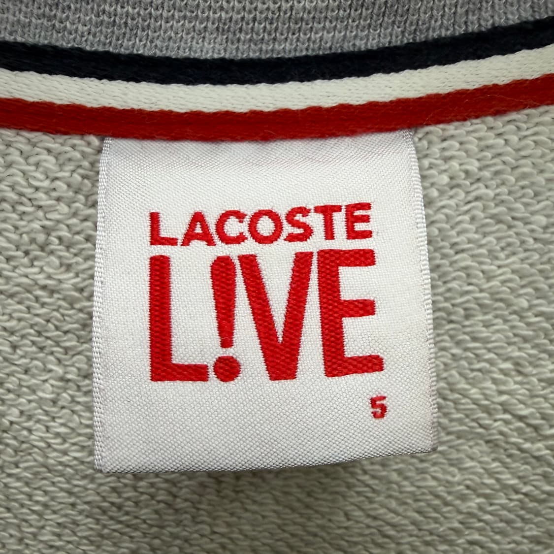 105 라코스테 여자 루즈핏 맨투맨 상품이미지3