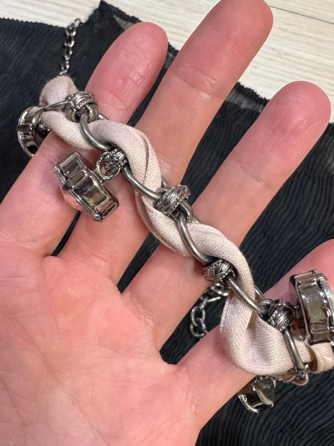 새상품 브랜드 크리스탈 네크리스 목걸이 / 마인 또는 제이크루 jcrew 상품이미지6