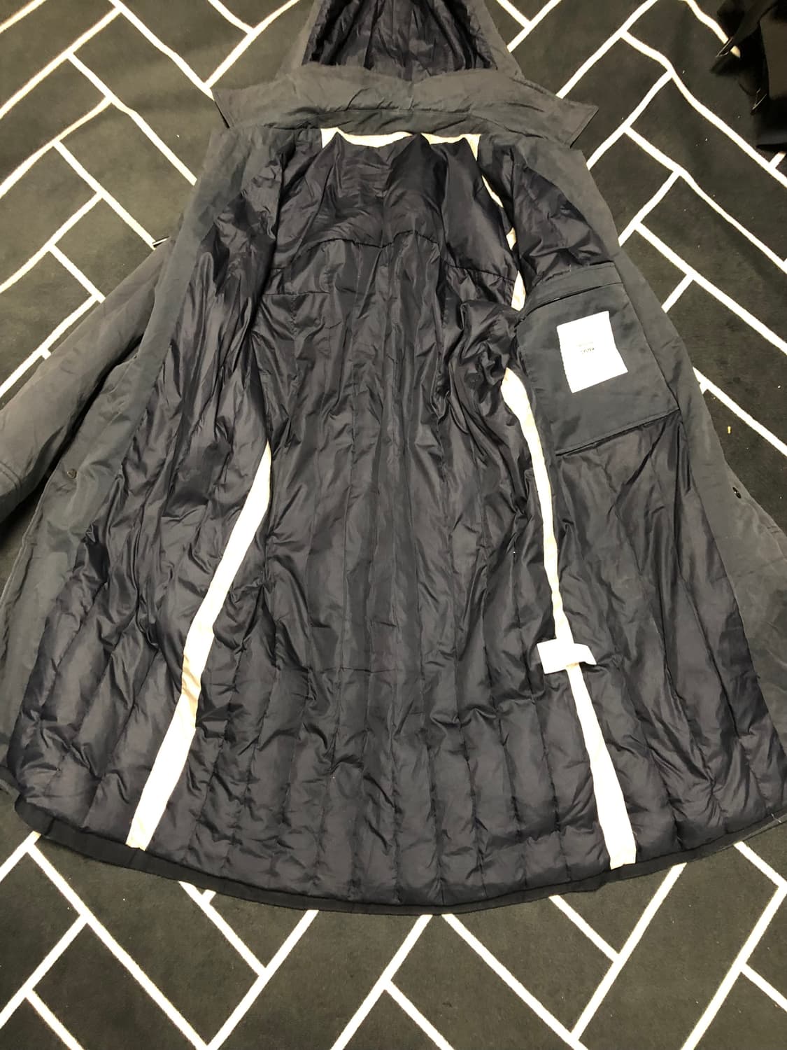 시스템옴므 구스패딩 후드코트/몽클레어 타임 시스템 톰포드 프라다 스톤 상품이미지3