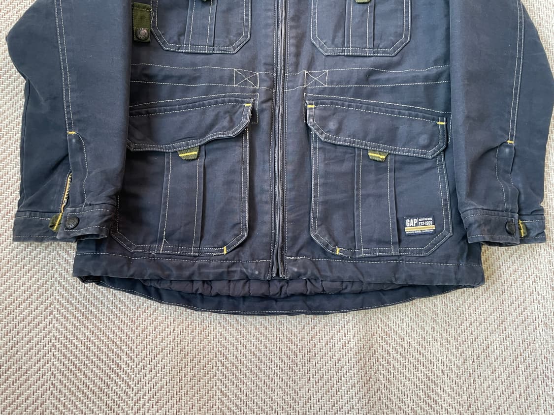 Gap 갭 키즈 옐로 라이닝 후드 워크 자켓 J03240 상품이미지2