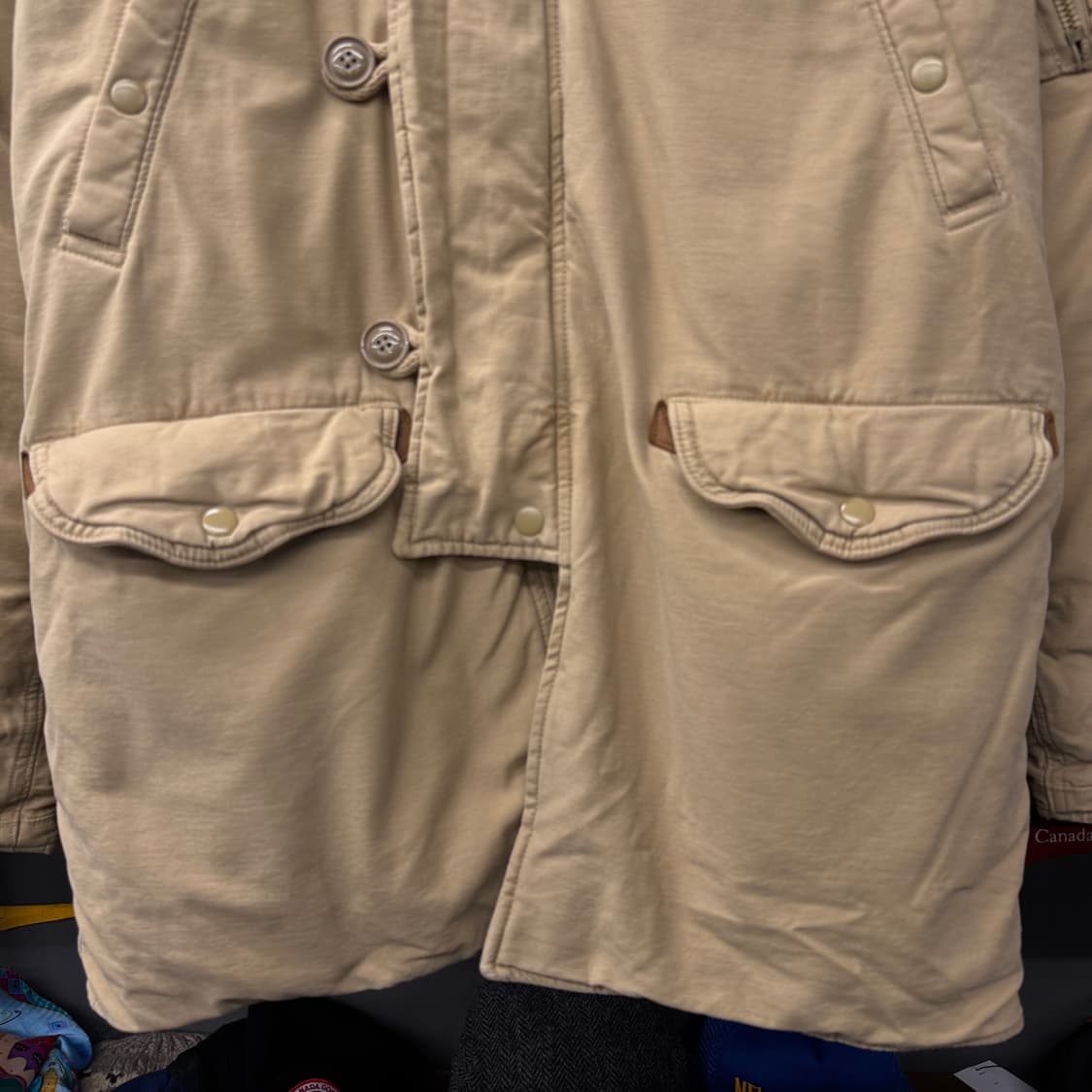 데님앤서플라이 by 랄프로렌 퍼 후드 N3B 복각 야상 파카 N131 상품이미지4