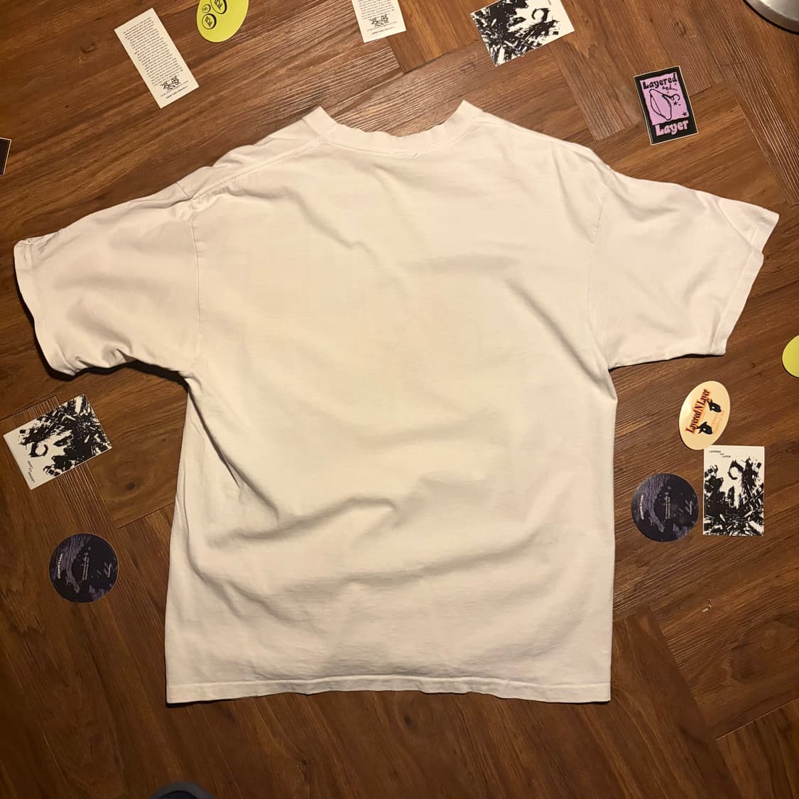 90s lifes problem 싱글스티치 티셔츠 상품이미지3