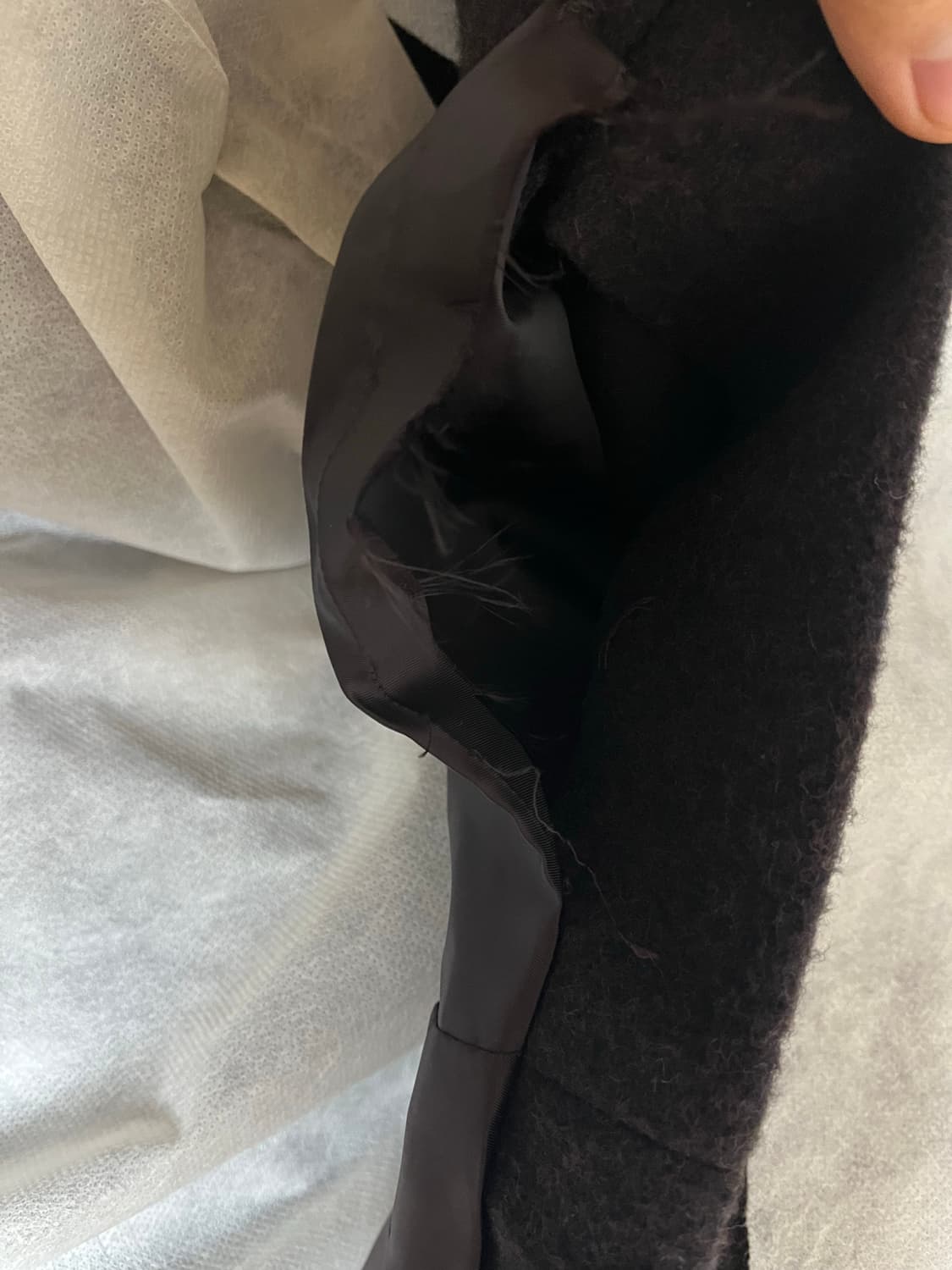 [2] 어나더오피스 Fog Double Breasted Coat 상품이미지7