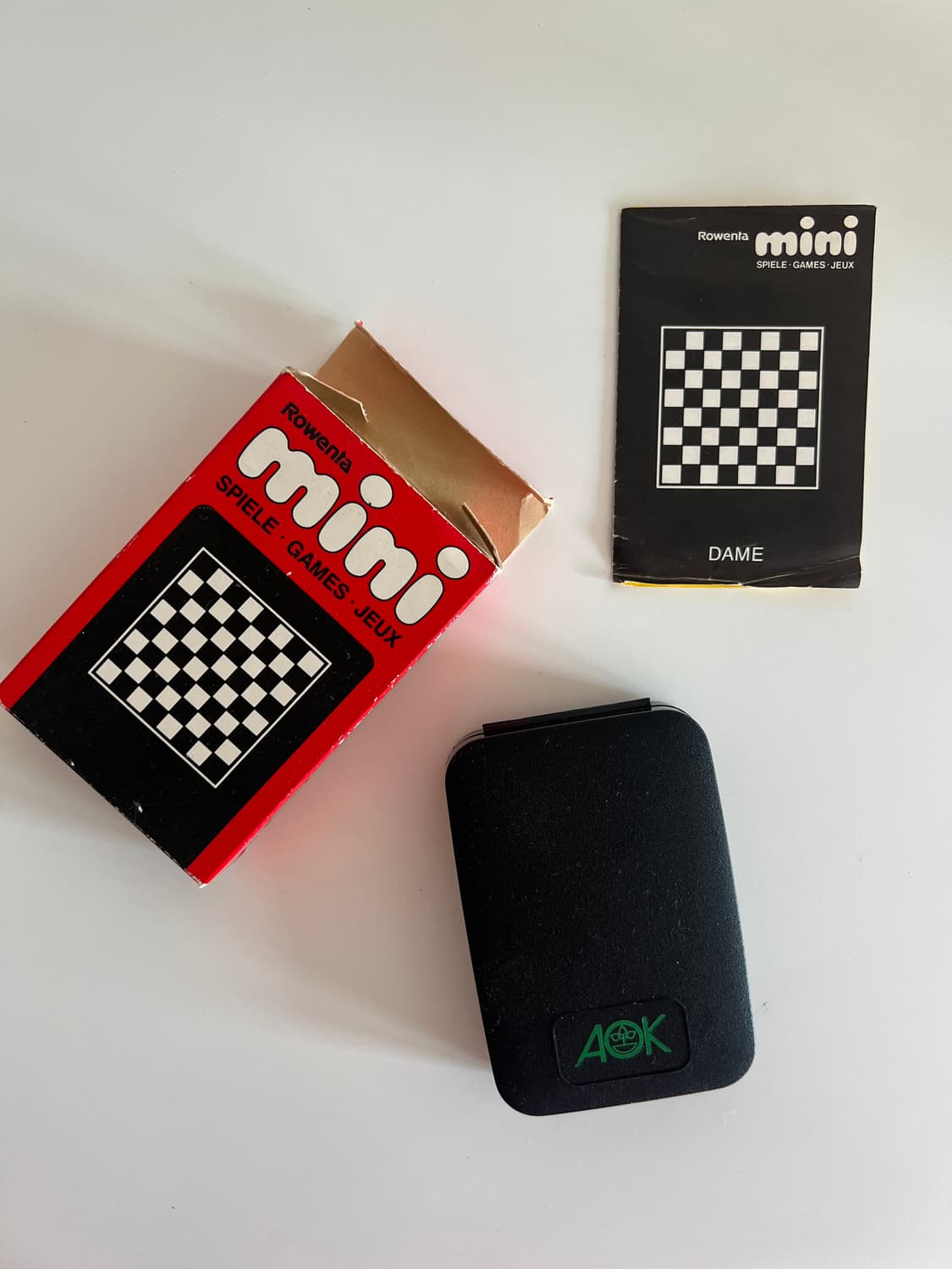 빈티지 보드게임 체커스 상품이미지1