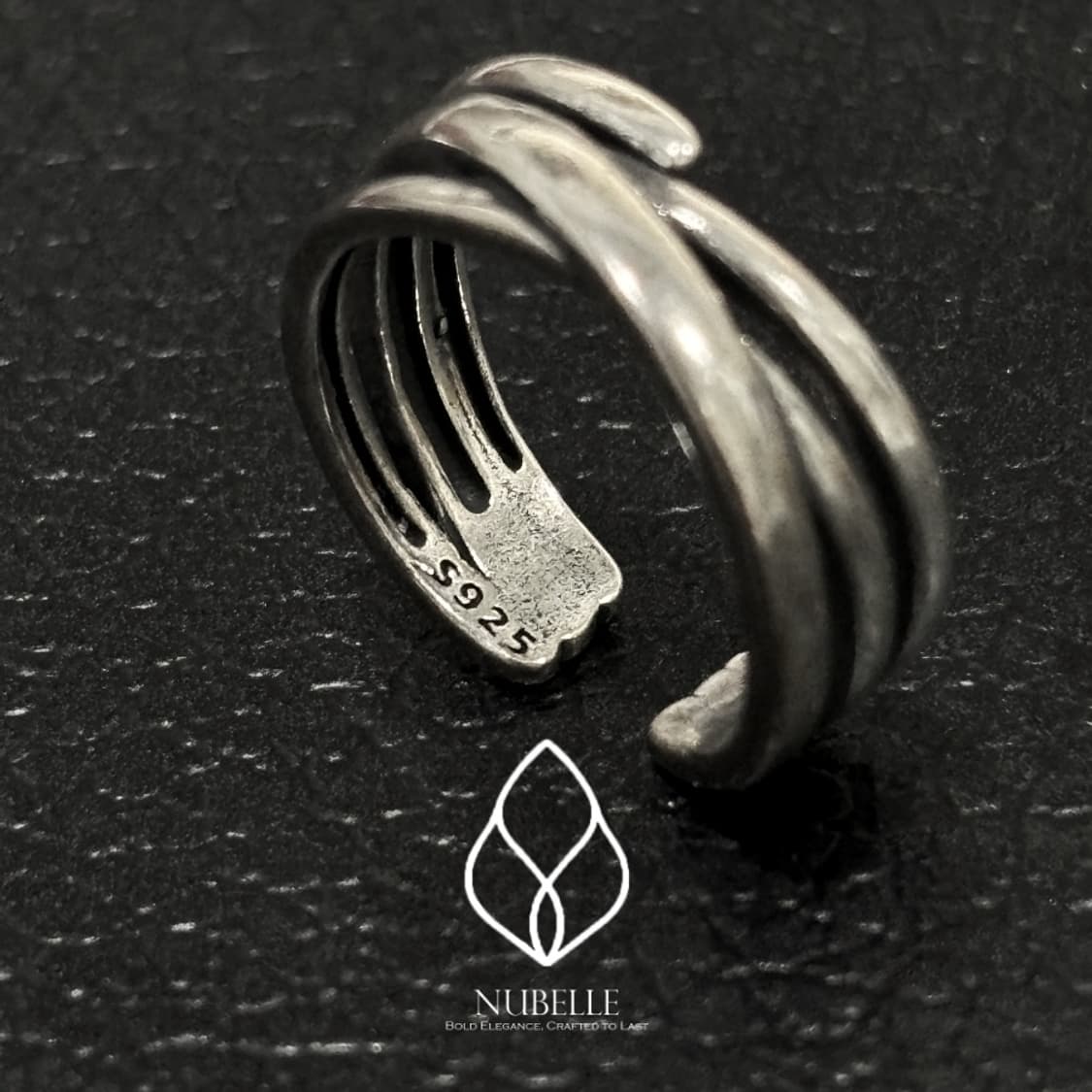 🌗 Kink twisted ring / 트위스트 925실버 반지 상품이미지4