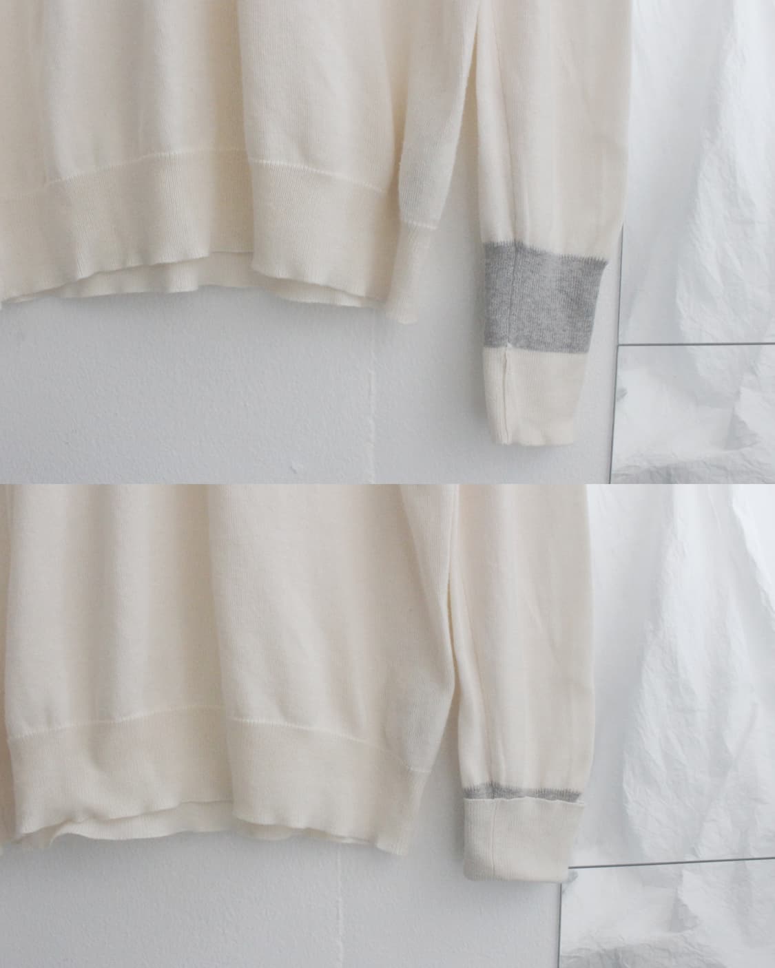miumiu inside pocket v neck knit 상품이미지5