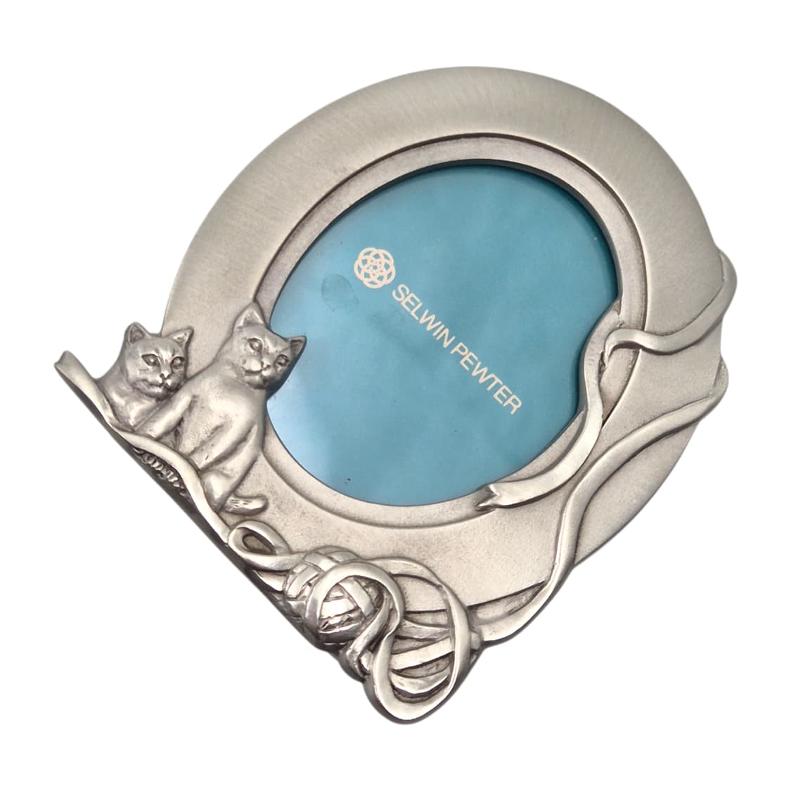 90s 레트로 퓨터 주석 털실 고양이 액자 상품이미지5