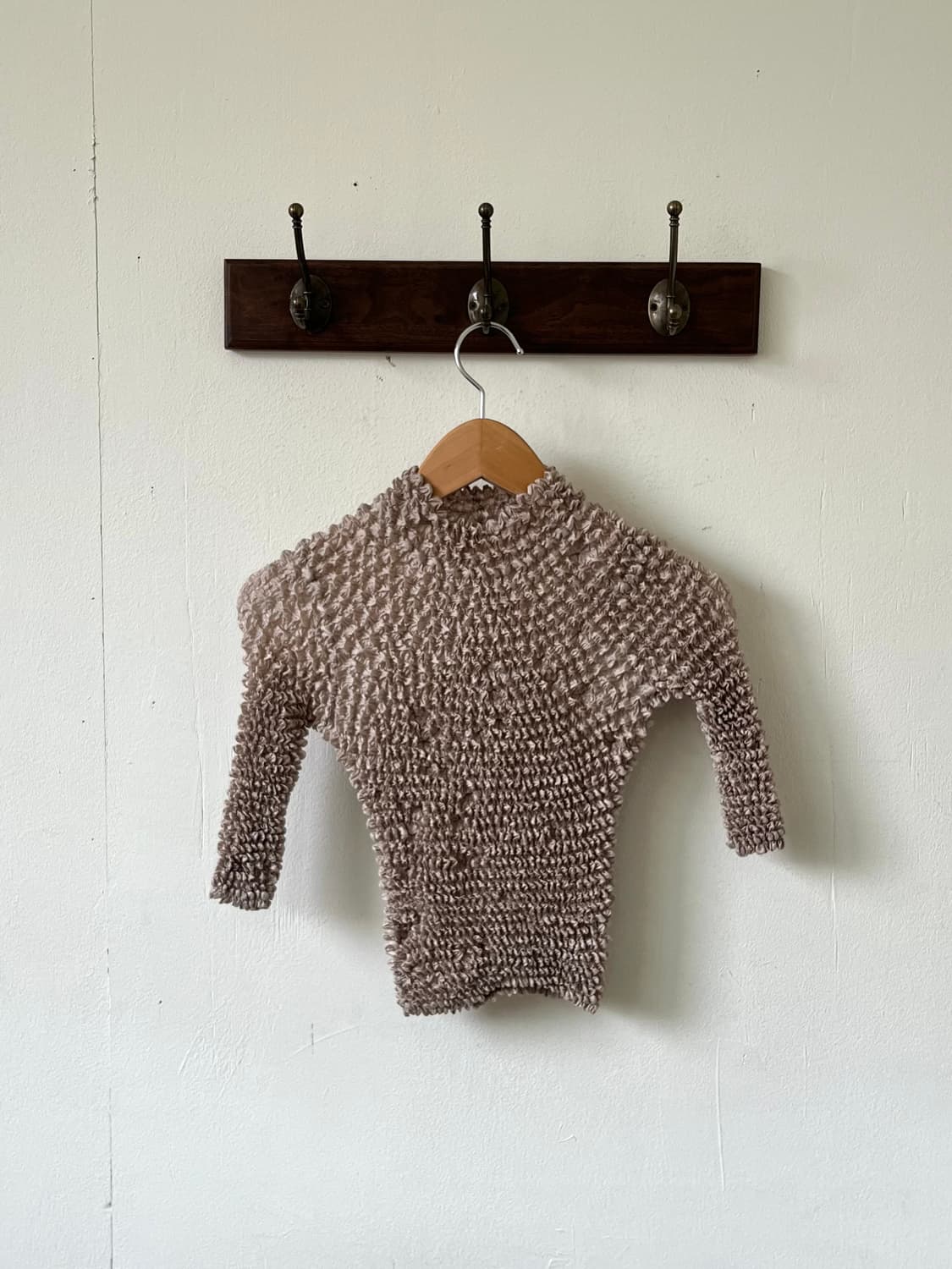 Japan vtg 플리츠 탑 상품이미지2