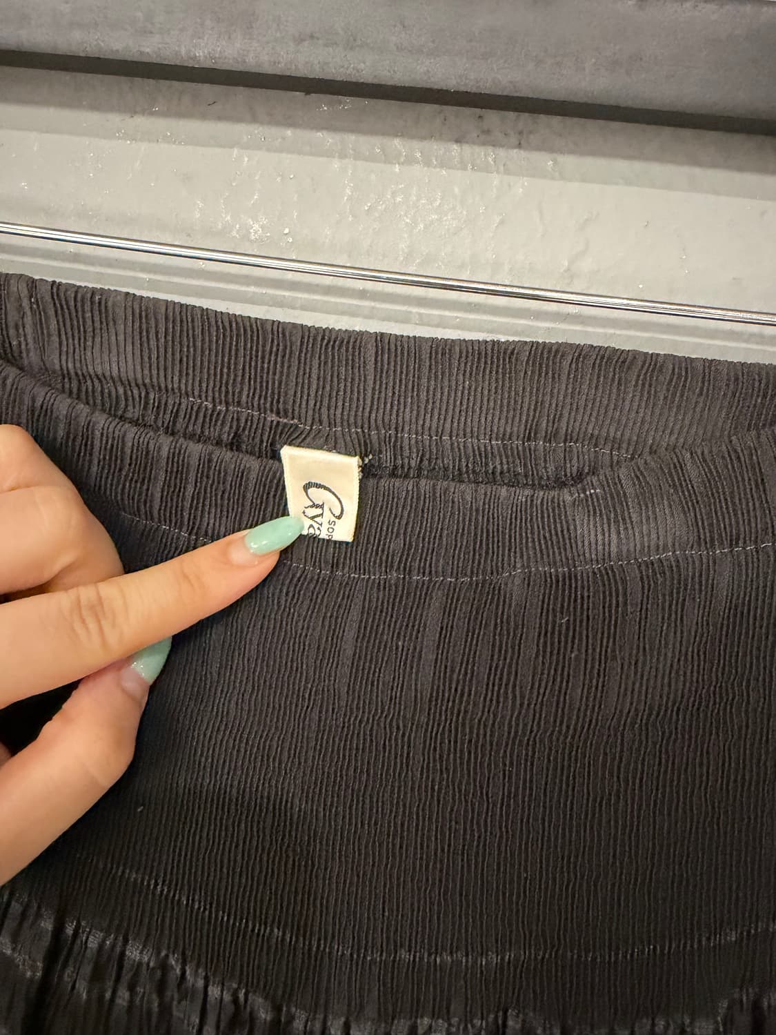 banding line stripe pattern skirt 상품이미지8