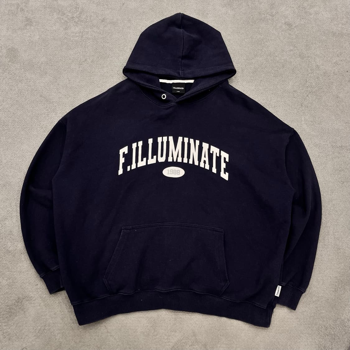 L F.ILLUMINATE 남색 후드티 1998  상품이미지1