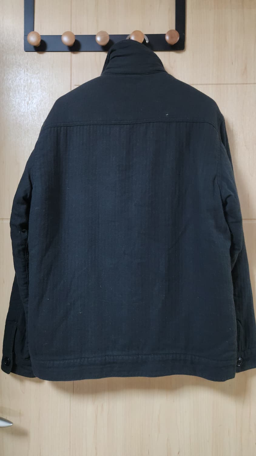 Levi's 일본판 블랙 누빔 코튼 자켓 넉넉 L사이즈 상품이미지2