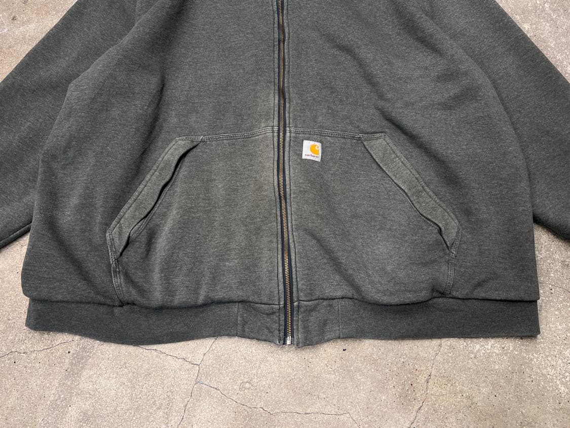 칼하트 레이디펜더 써멀 라인드 풀집업 후디 상품이미지3