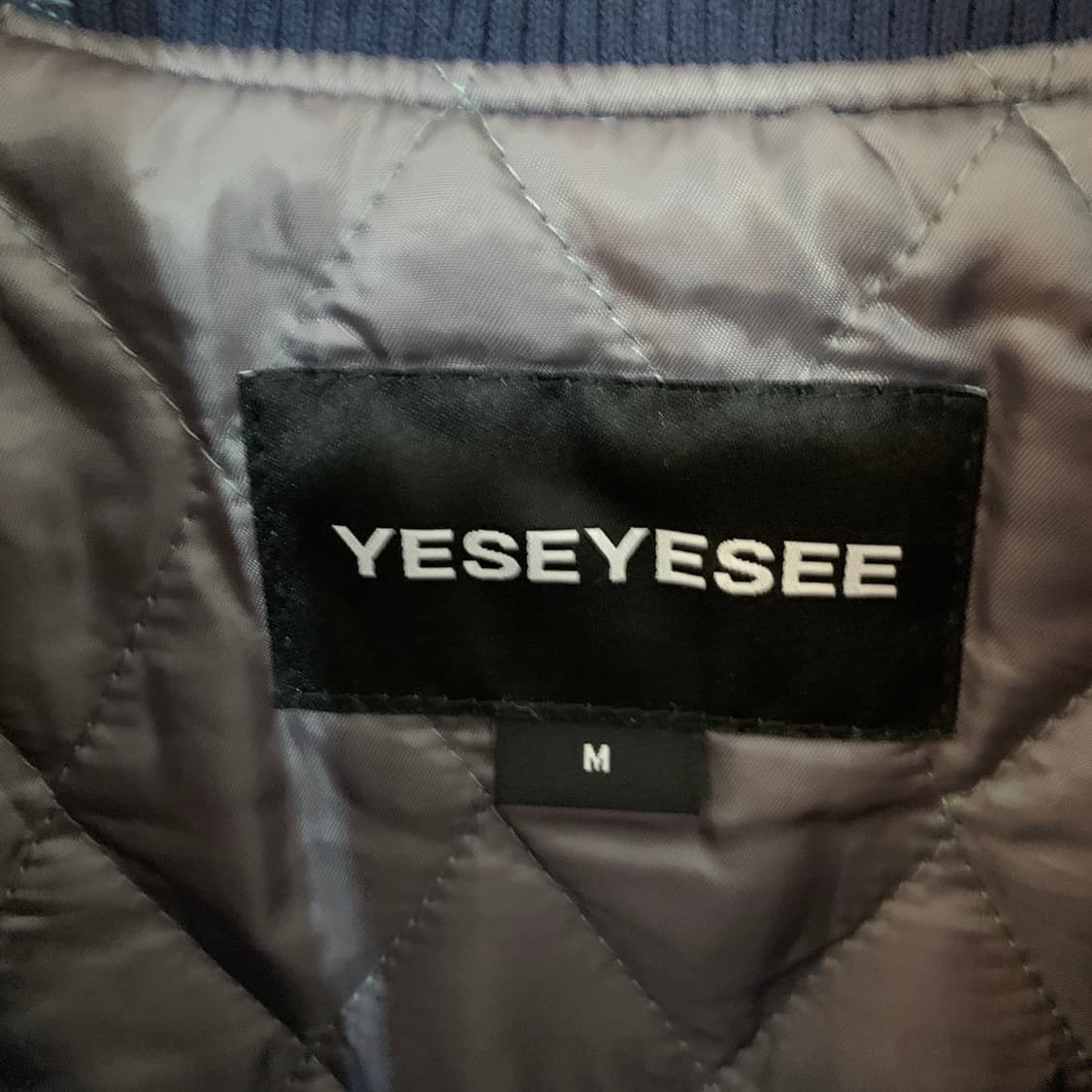 M 예스아이씨 소가죽 모바일 바시티 스타디움 자켓 상품이미지8