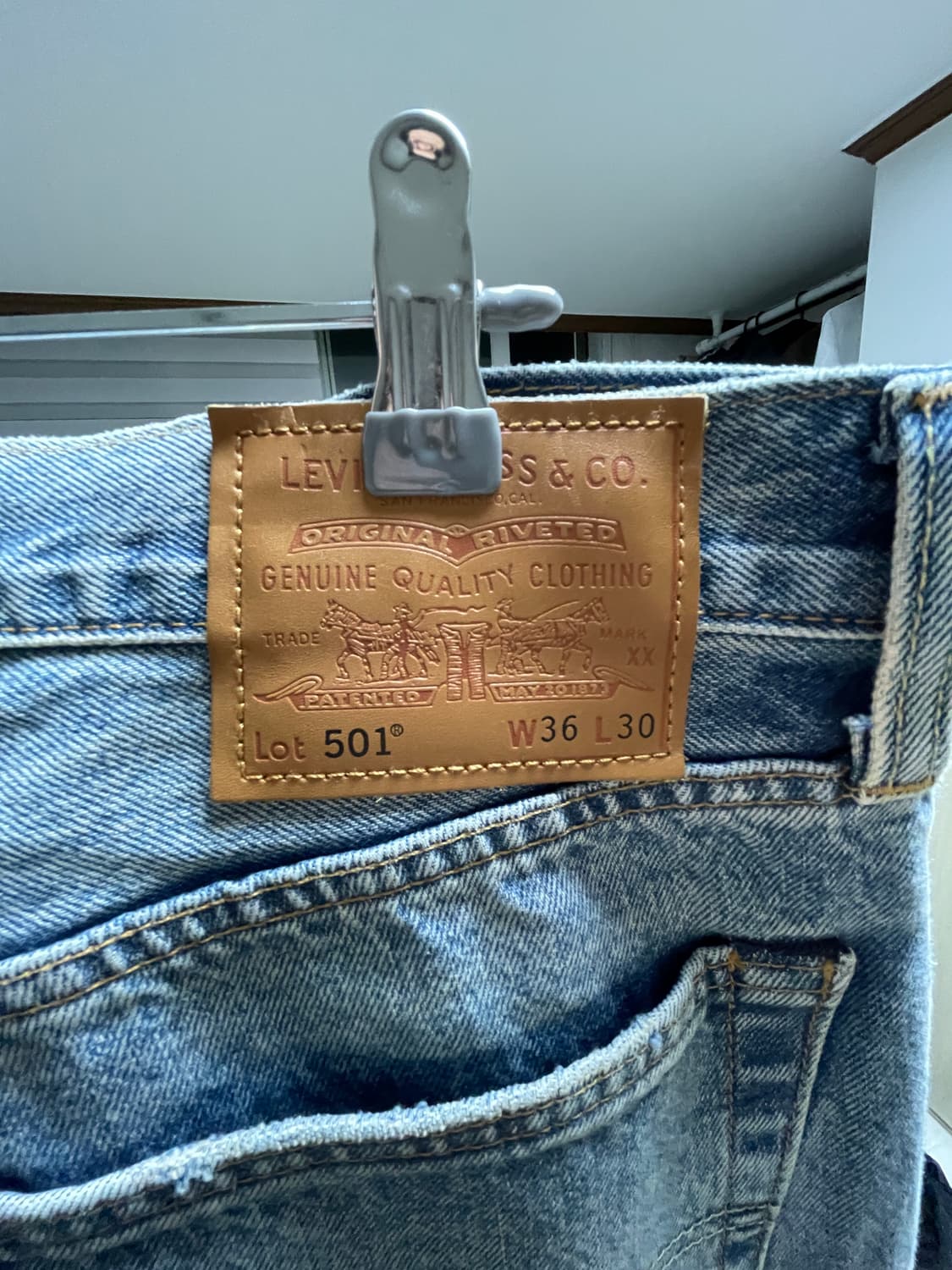 리바이스 프리미엄 501 36 상품이미지3