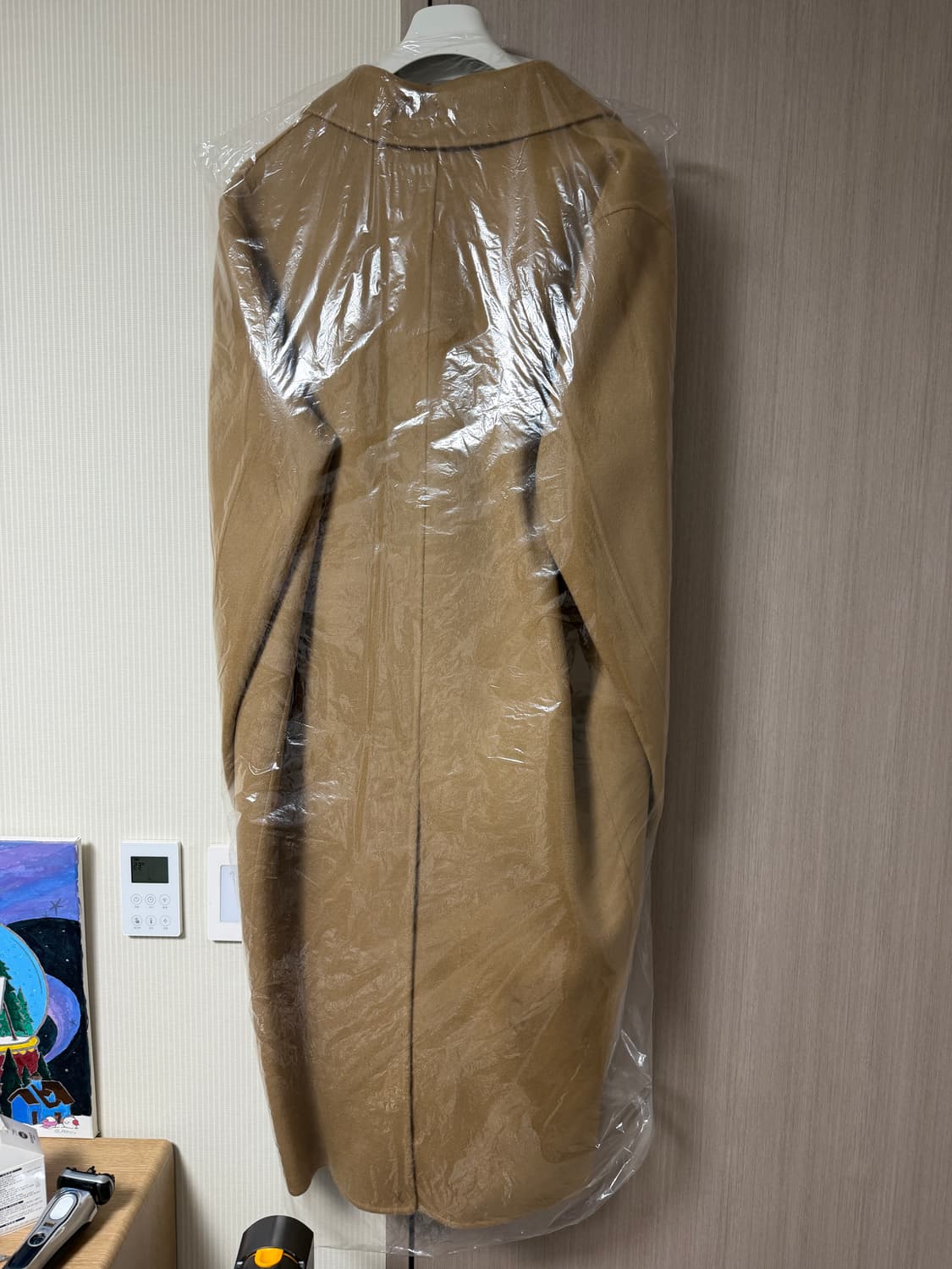 마마가리 봉코트 카멜 52사이즈 상품이미지1