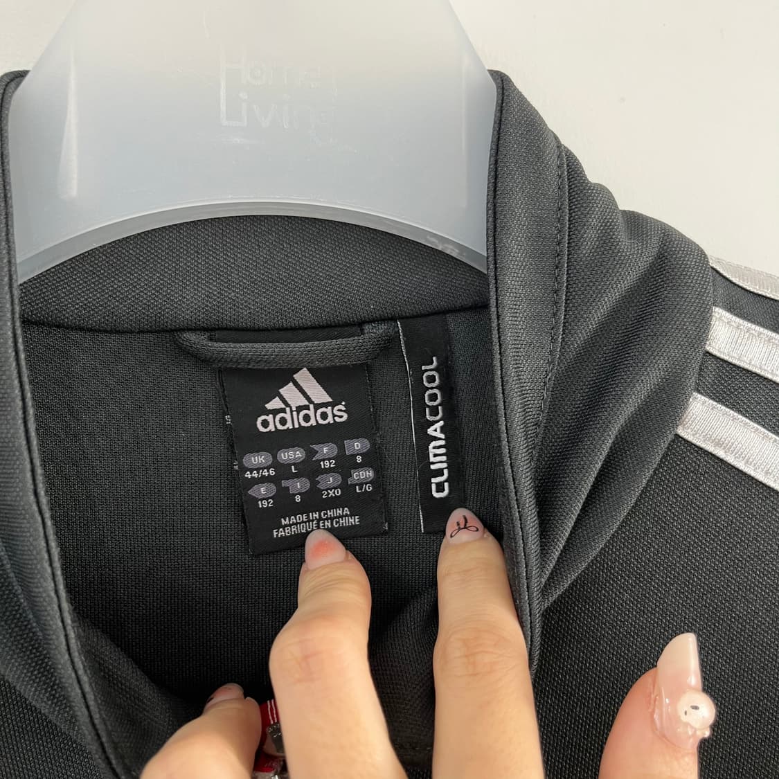 아디다스 리버풀 반집업 실버 삼선 트레이닝 탑 상품이미지7