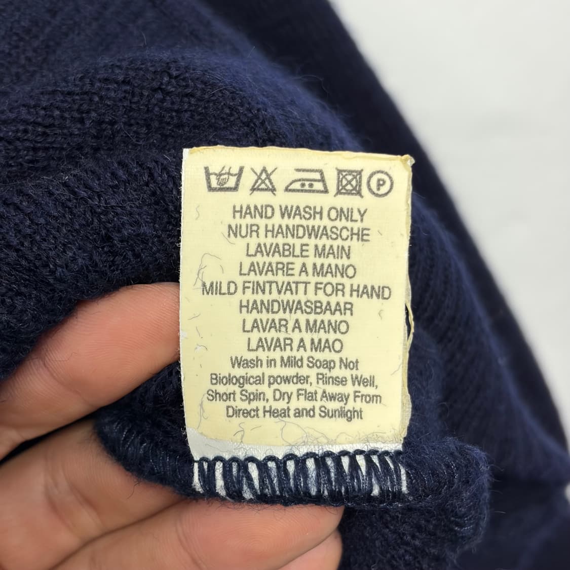 버버리 코만도 울 니트 상품이미지6