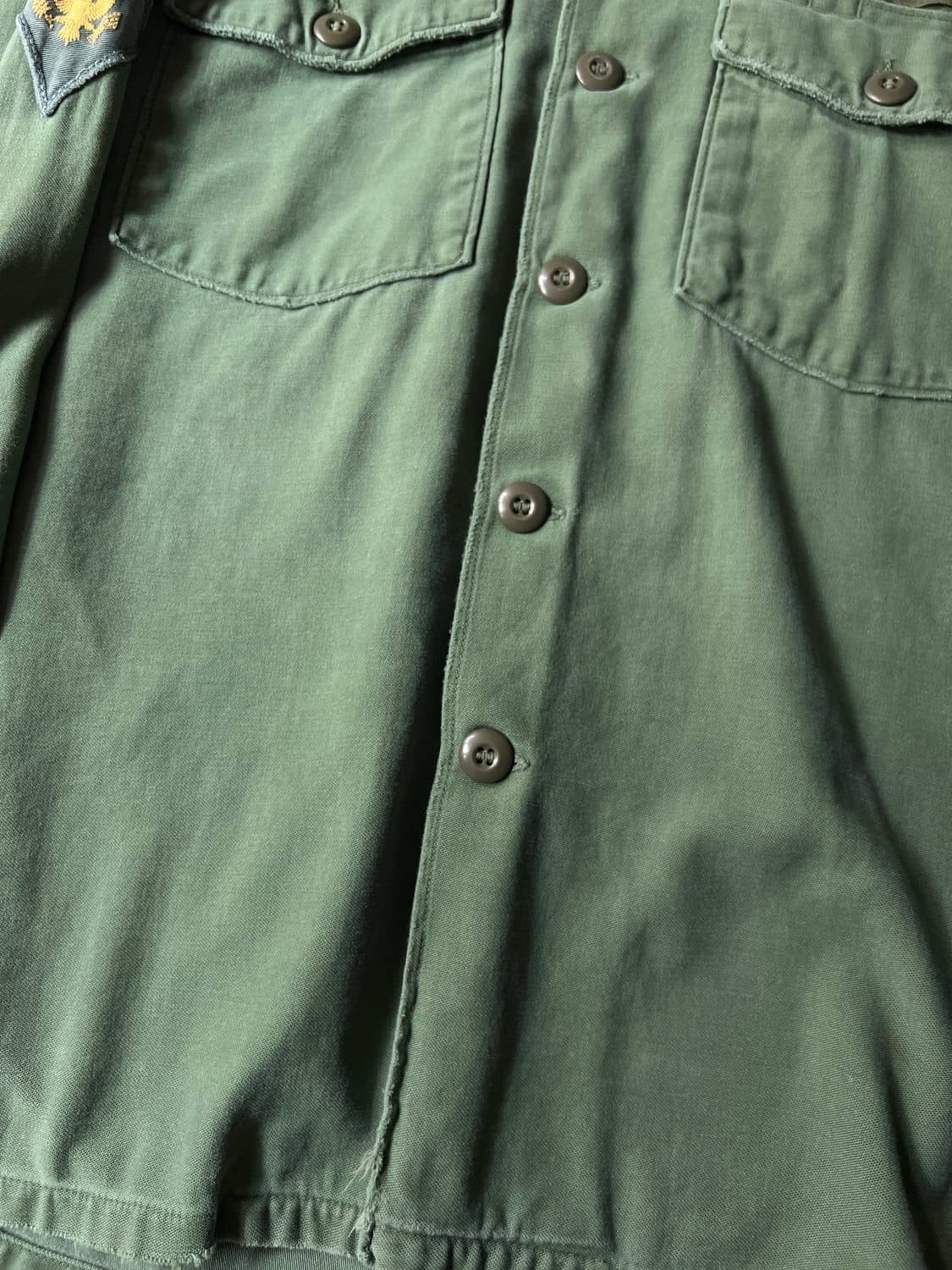 [M]5~60's 오리지널 U.S ARMY OG-107 셔츠 상품이미지5