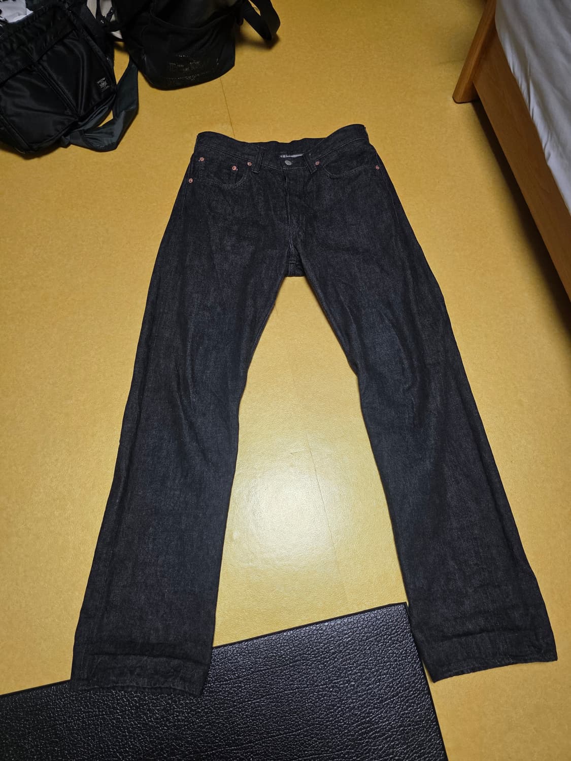 슈가케인 1947 SC42460 블랙데님 32 판매 상품이미지3