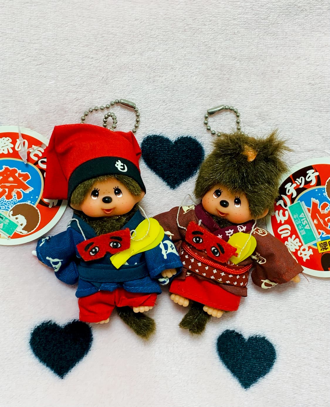 몬치치 후쿠오카한정 하카타에와카 축제커플세트 키체인 상품이미지4