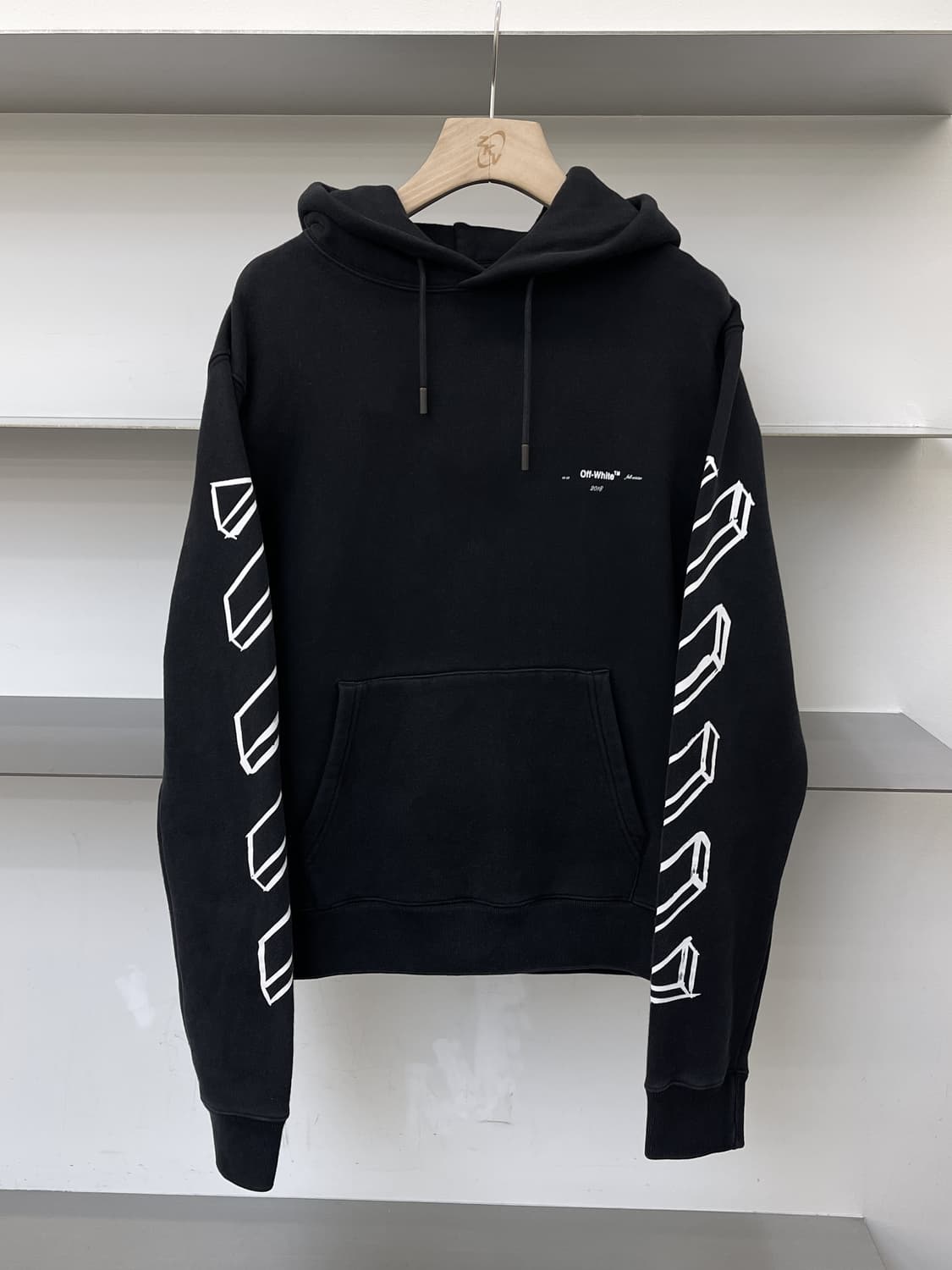 오프화이트 다이애그널 애로우 후디 상품이미지3