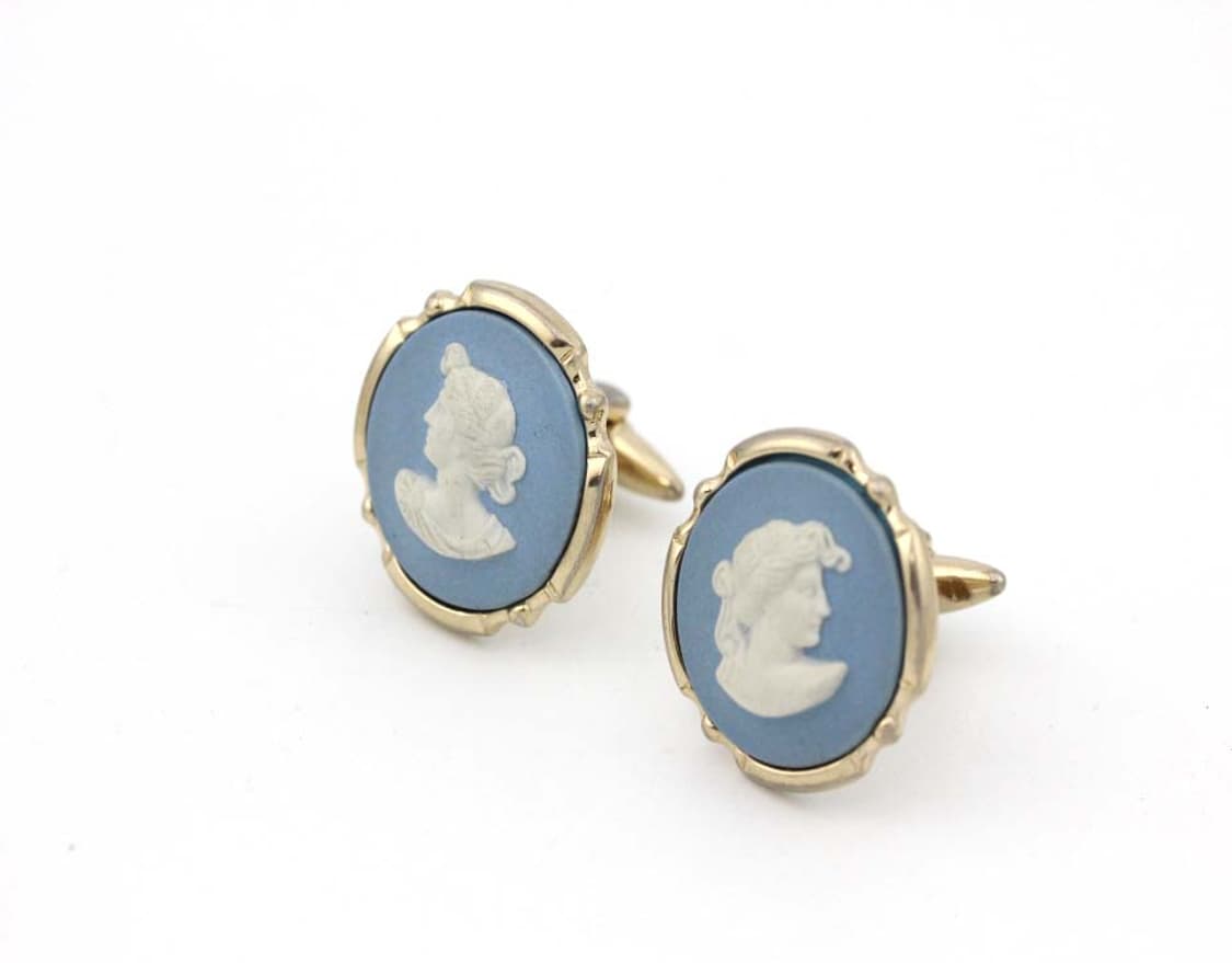 웨지우드 A-등급 남자 명품 커프스 제스퍼 상품이미지2