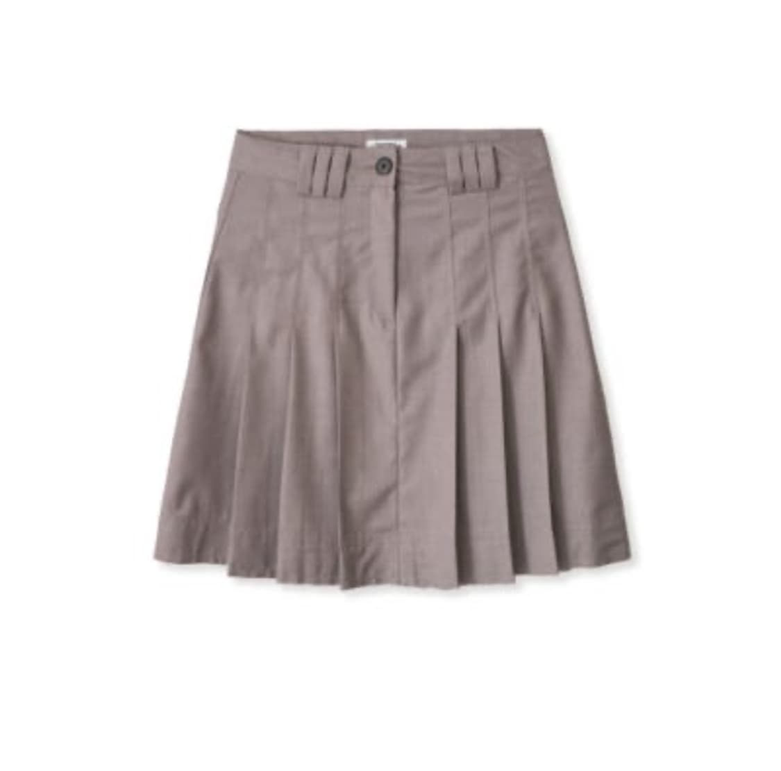 AEAE PLEATS SKIRT [BROWN] 에이이에이이 플리츠 스커트 상품이미지1