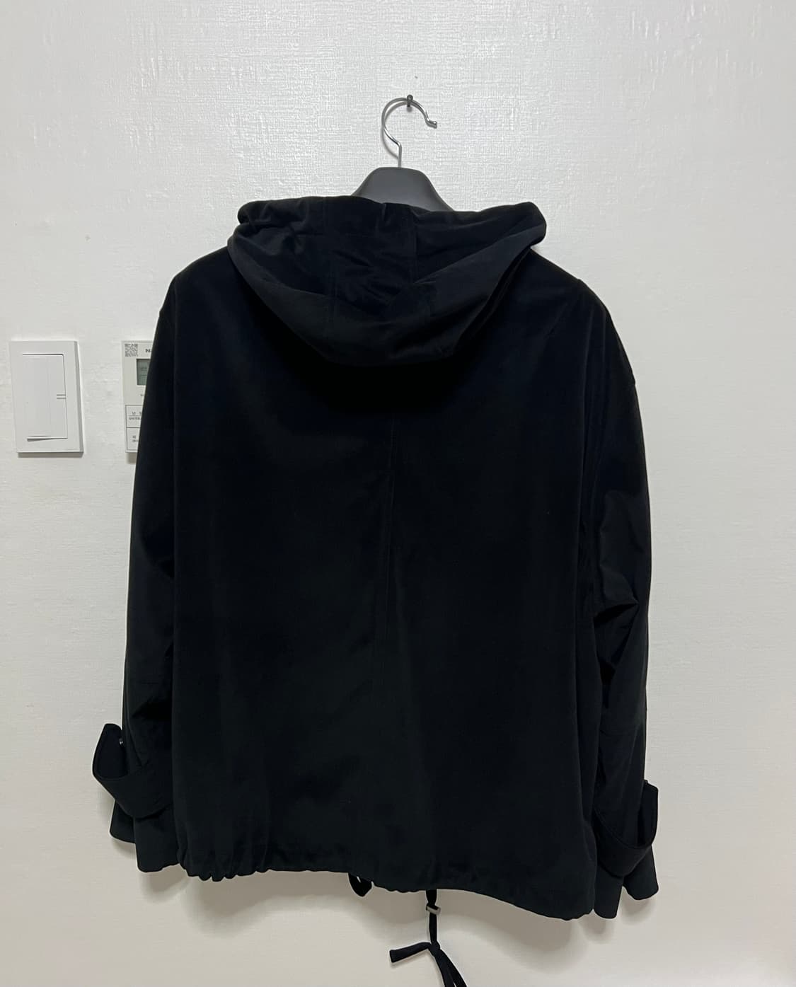 [m] 유스 22fw m-51 벨벳 블루종 블랙 m51 상품이미지2