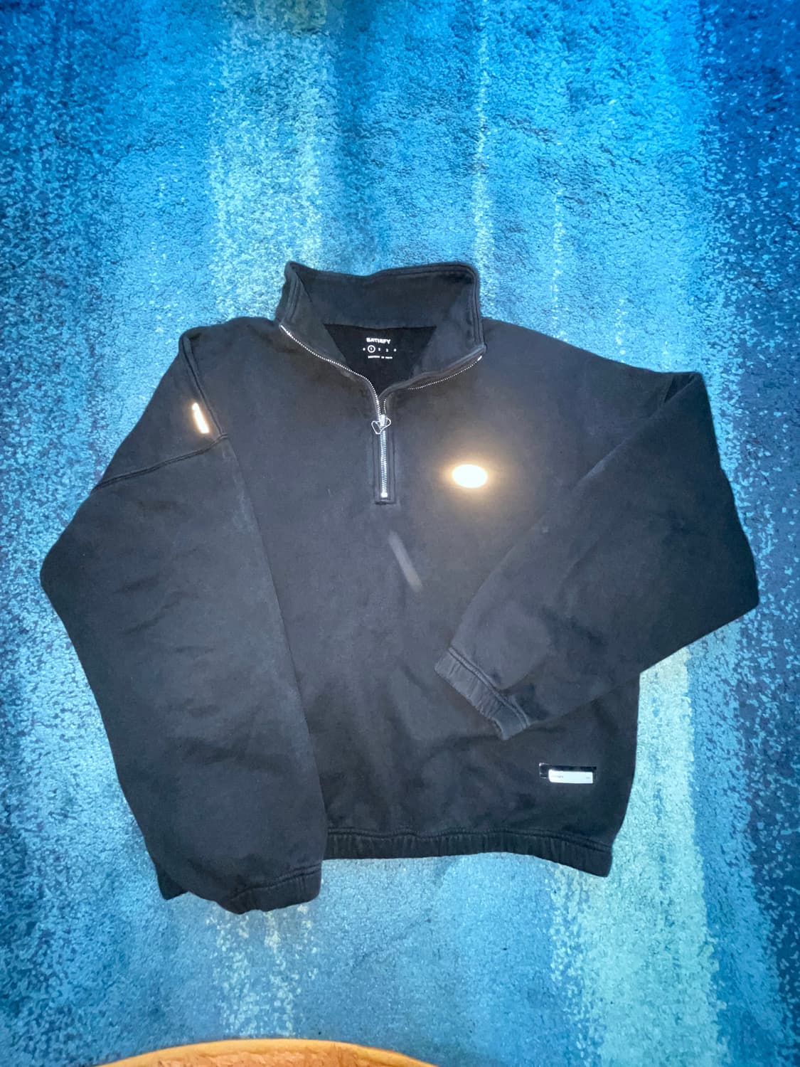 새티스파이 소프트쉘 하프집업 맨투맨 상품이미지3