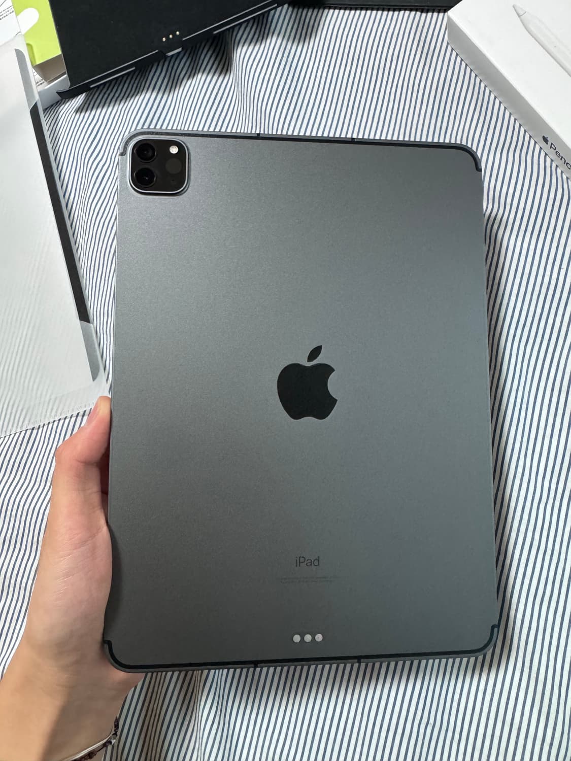 아이패드 프로 11 3세대 셀룰러 256 스그 + 애플펜슬 2세대 풀박스 상품이미지4