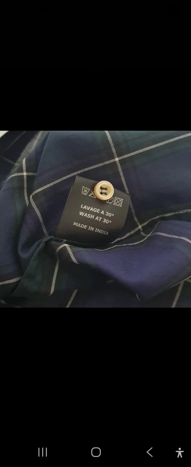 (정품) Isabel Marant Étoile 코튼100% 체크 블라우스 상품이미지7