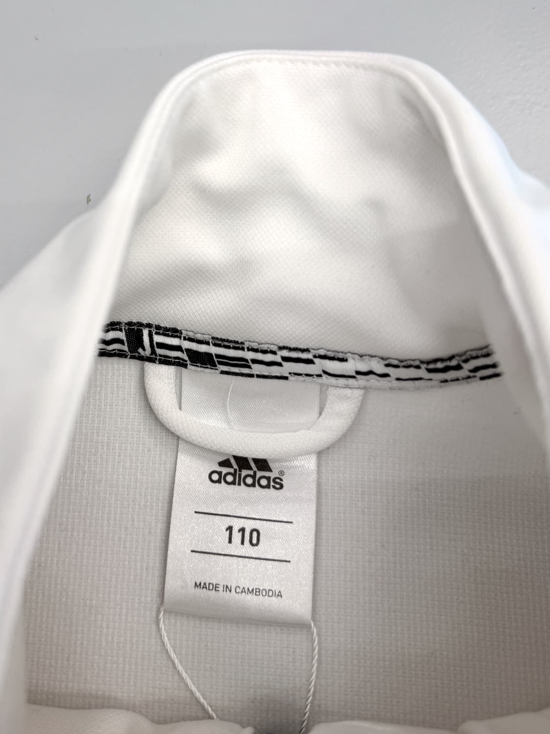 아디다스 오버핏 유벤투스 화이트 트랙 져지 상품이미지3
