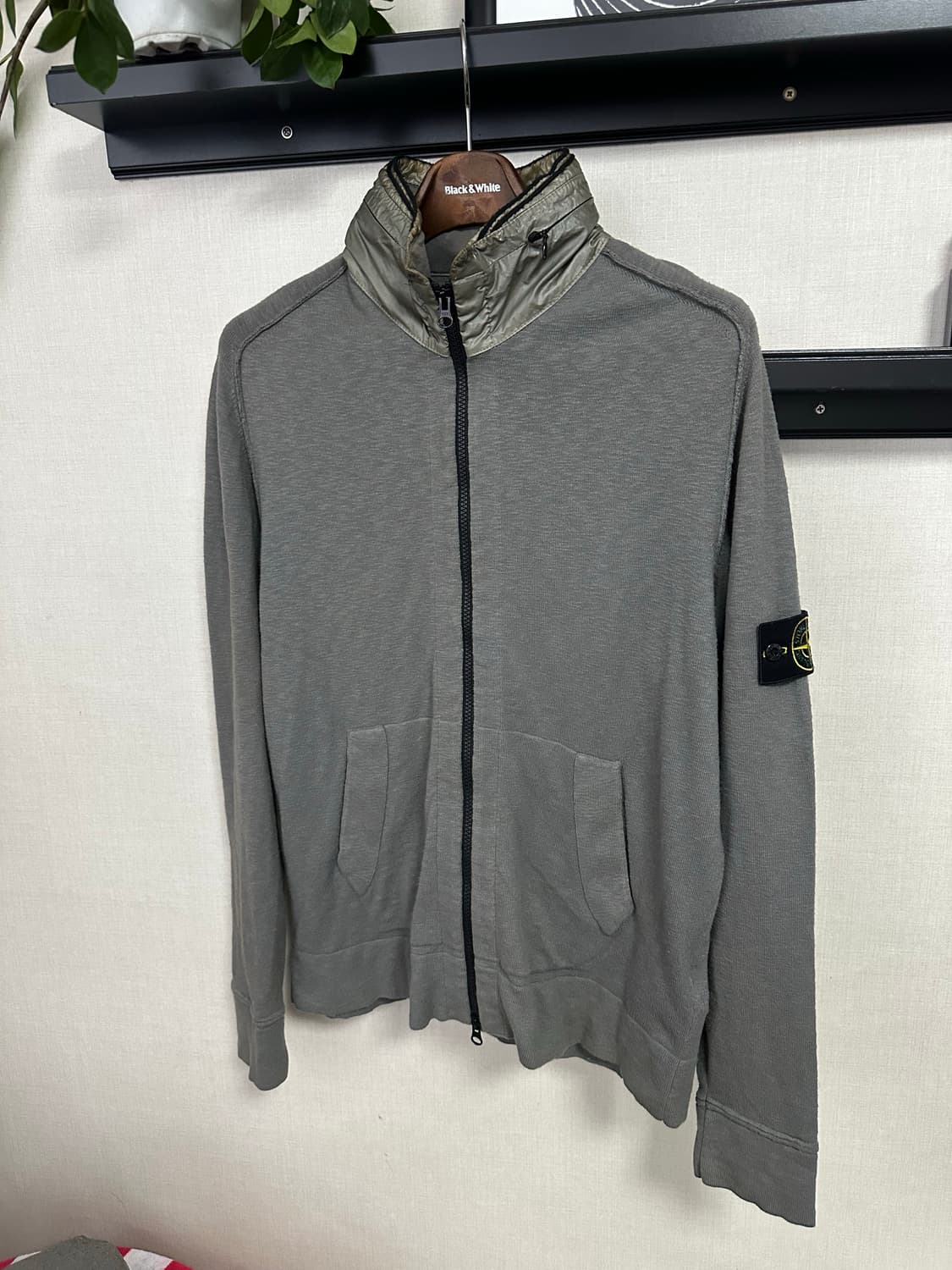 스톤아일랜드 니트집업 -후드 Xl(100-105) 정품 상품이미지3