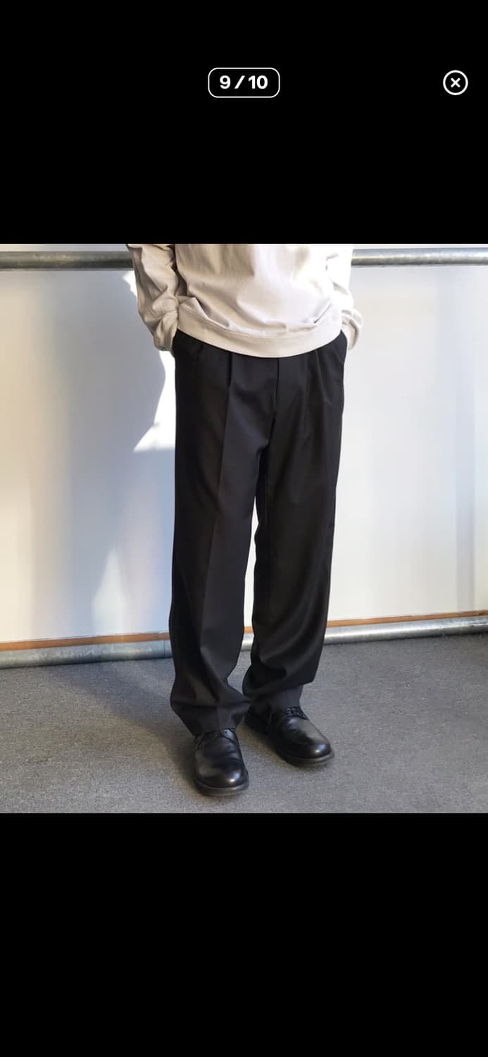 Paul smith london wool two-pleats straig 상품이미지1