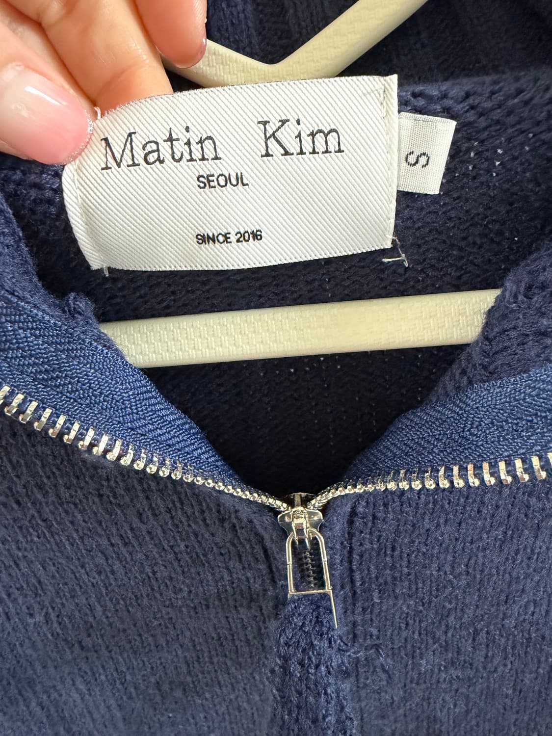 마뗑킴 니트집업  상품이미지3