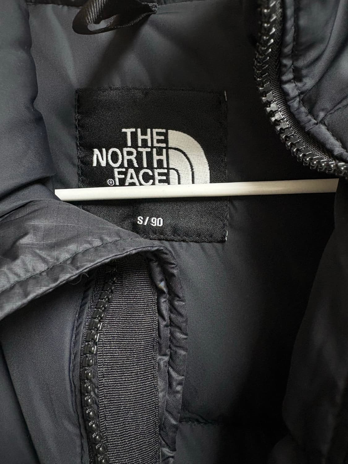 노스페이스 눕시 패딩 블랙 s (90) 상품이미지2