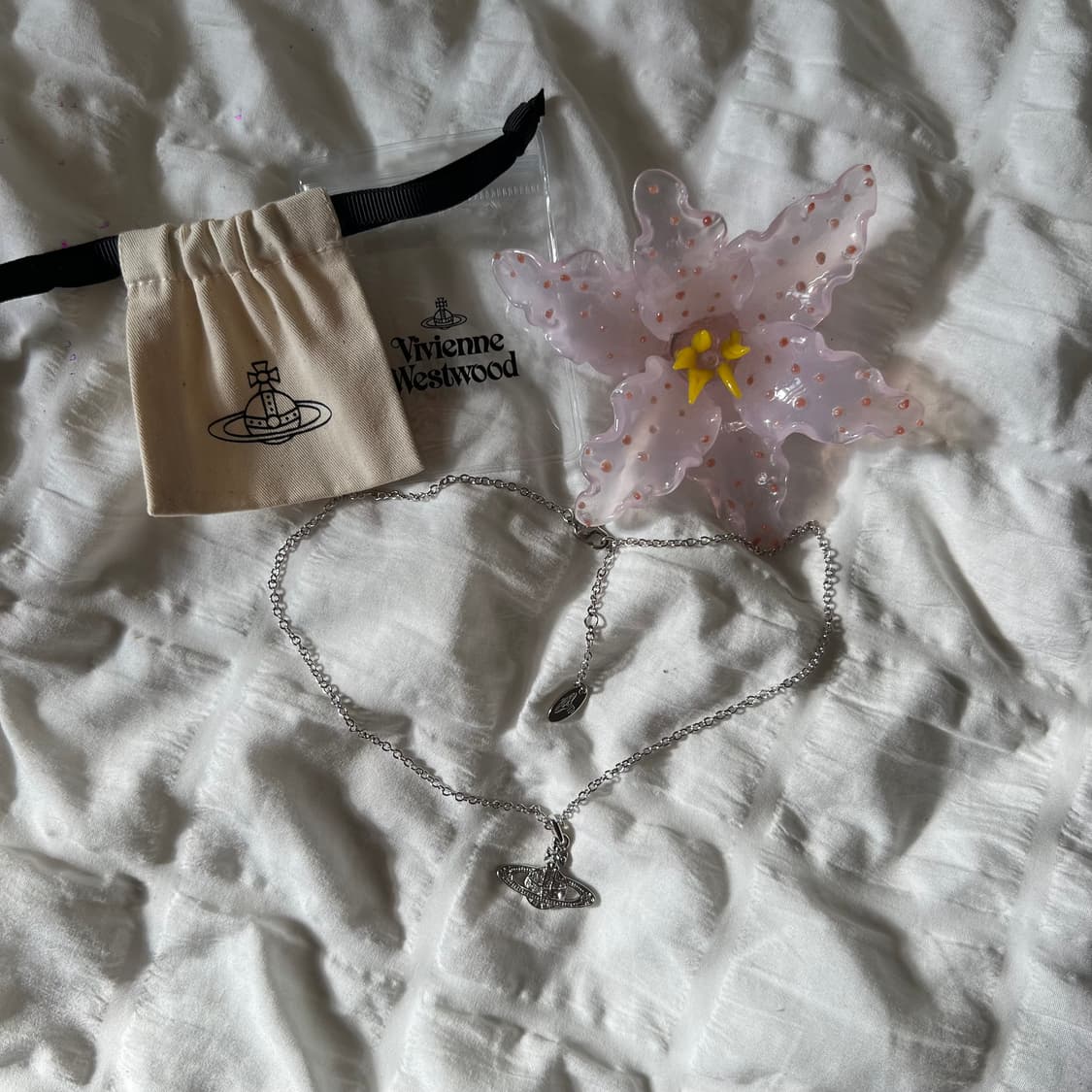 비비안웨스트우드 미니 바스 릴리프 네크리스 상품이미지8