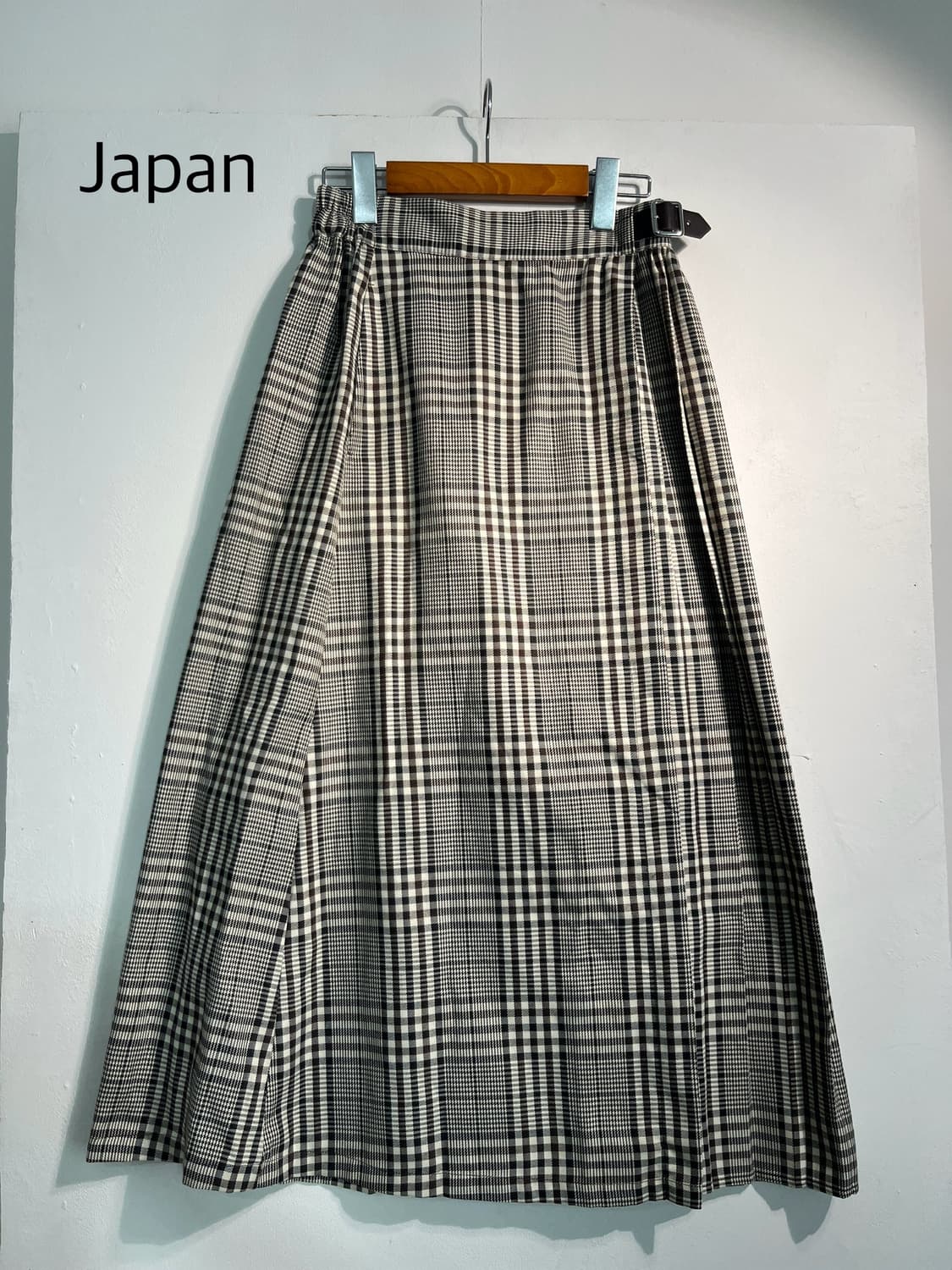 Japan 체크 롱스커트  상품이미지5
