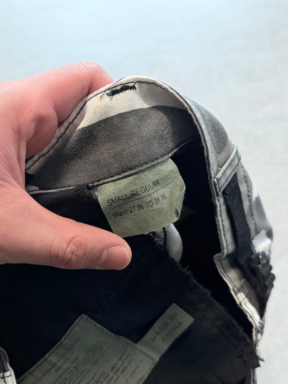 [S] 로스코 카모 쇼츠 블랙 카모 상품이미지4