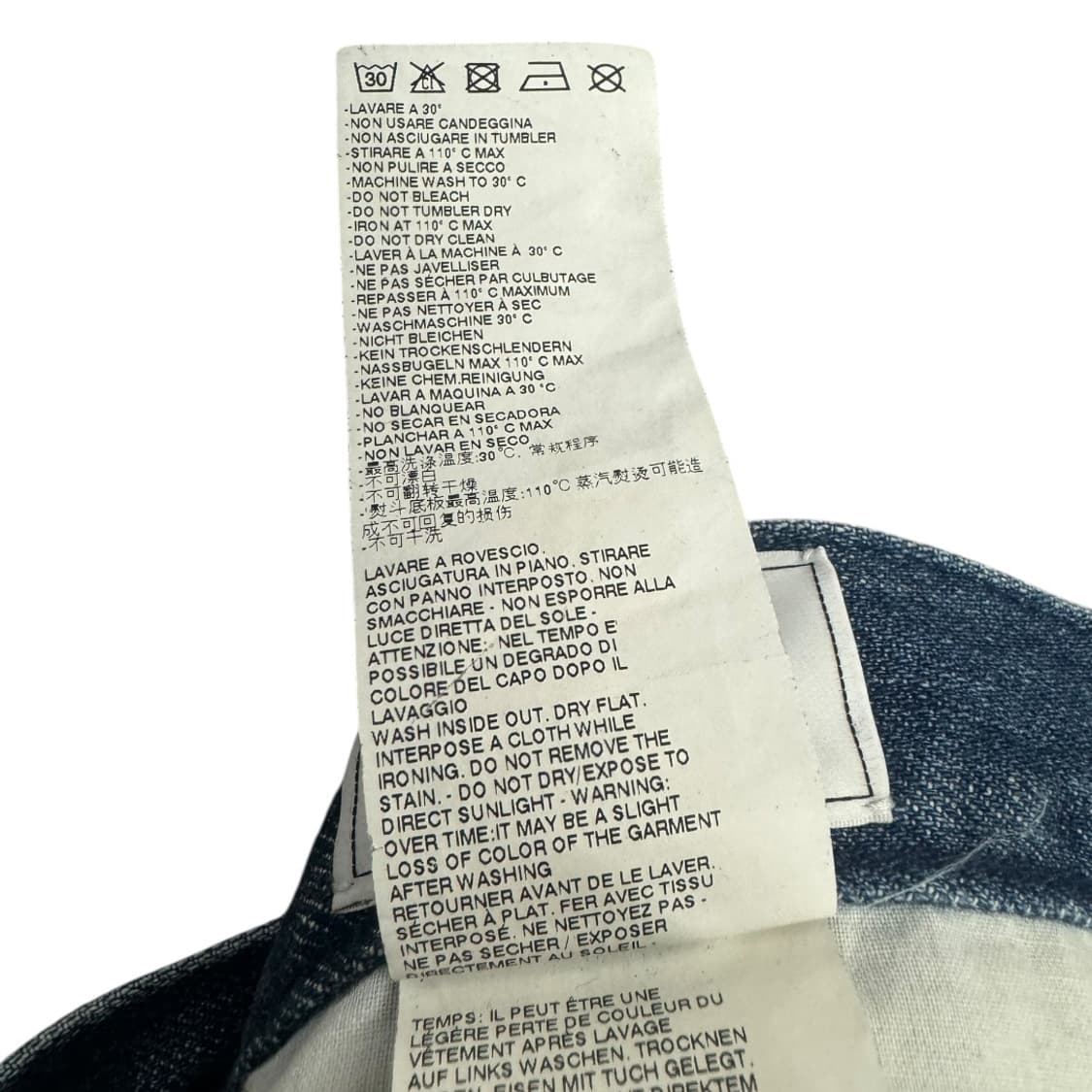 메종 마틴 마르지엘라 14SS No.10 슬림핏 코팅 데님 상품이미지8