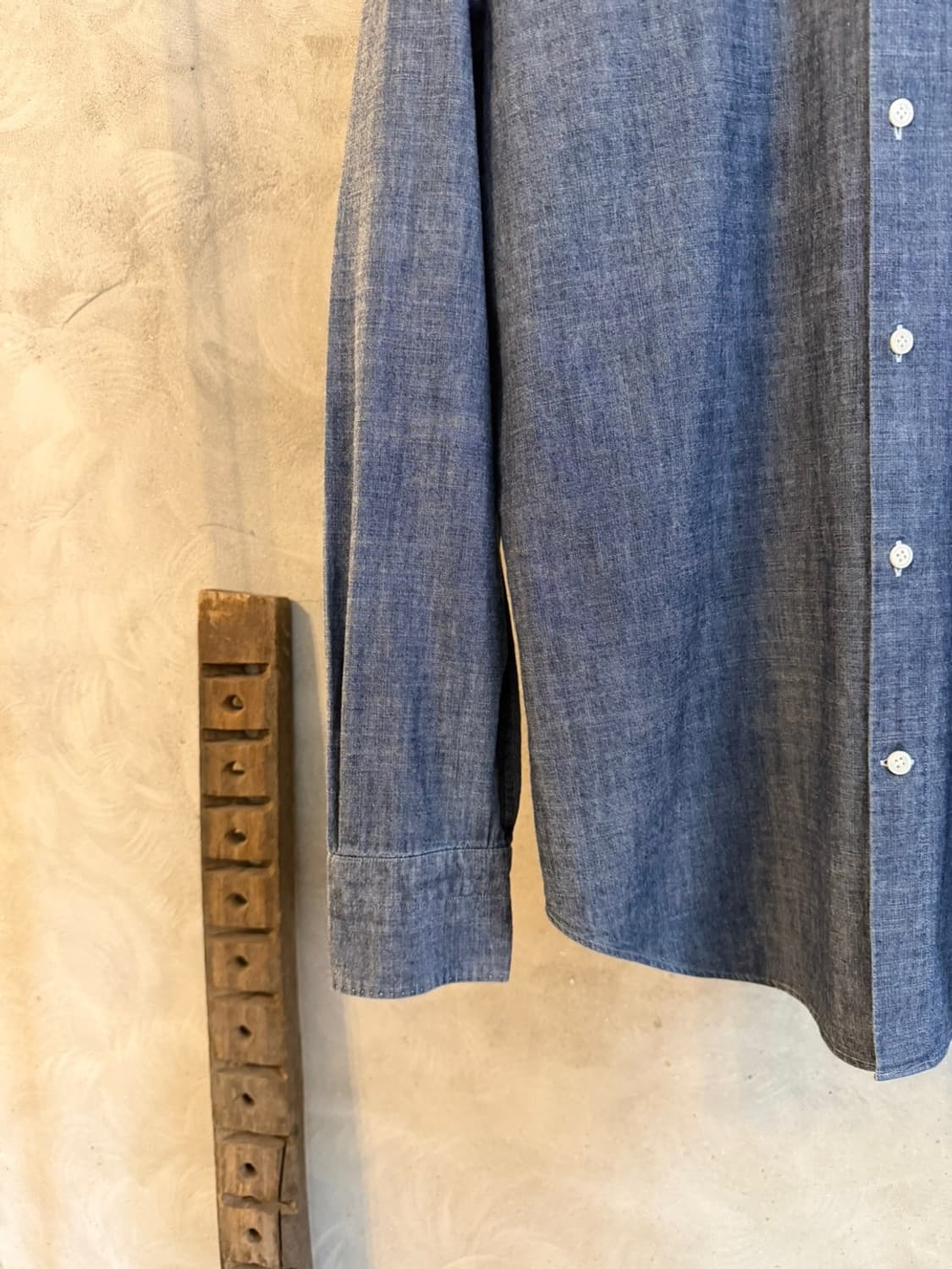 BOGGI 보기 샴브레이 셔츠 100 상품이미지5