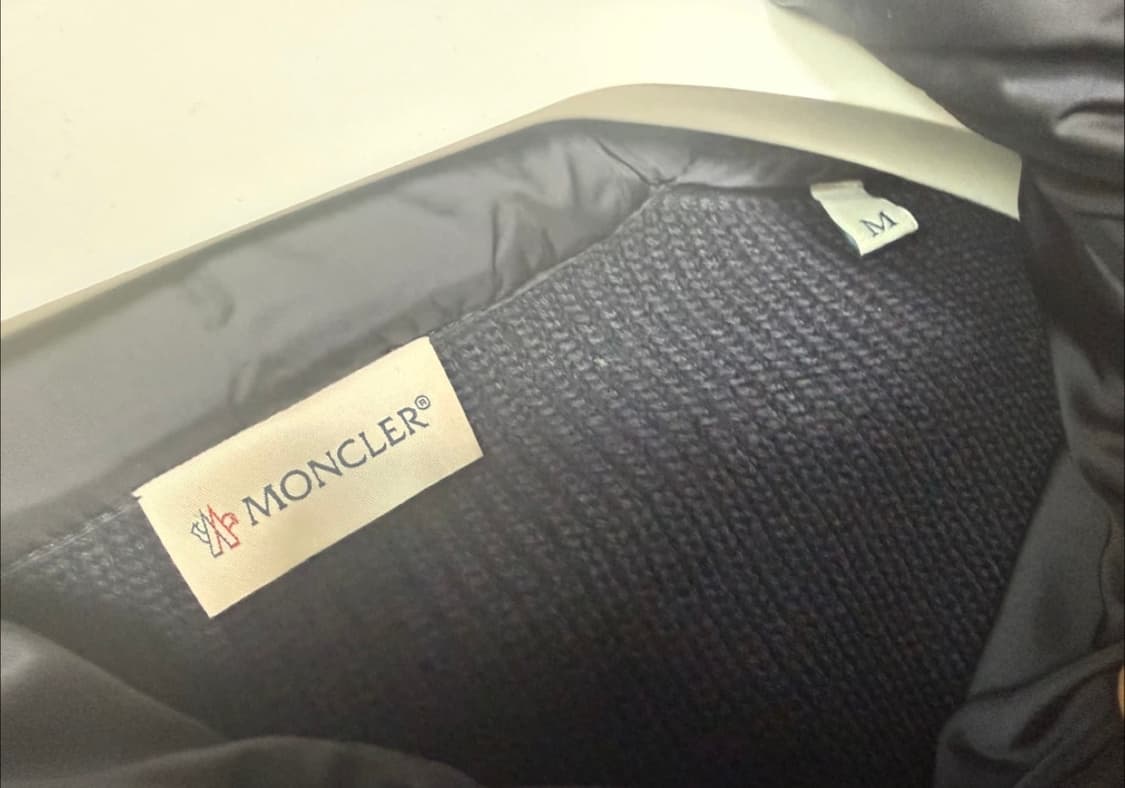 몽클레어 니트 후드패딩 M사이즈 상품이미지4