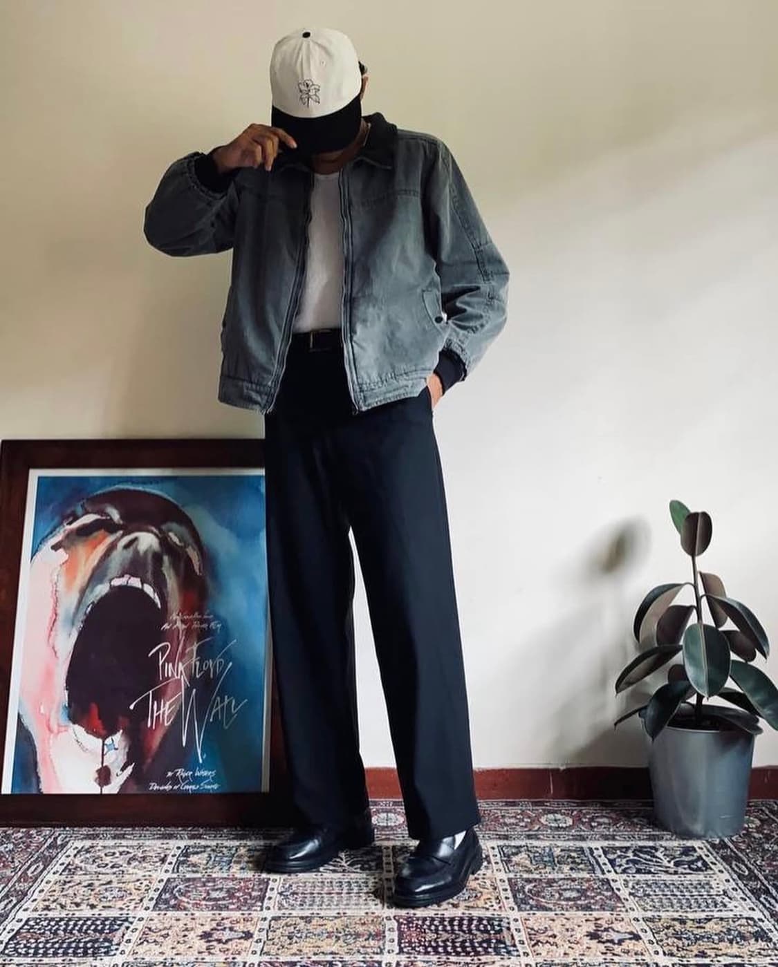 [최저가] 유니클로 U 턱 와이드 치노 블랙 / 르메르 상품이미지8